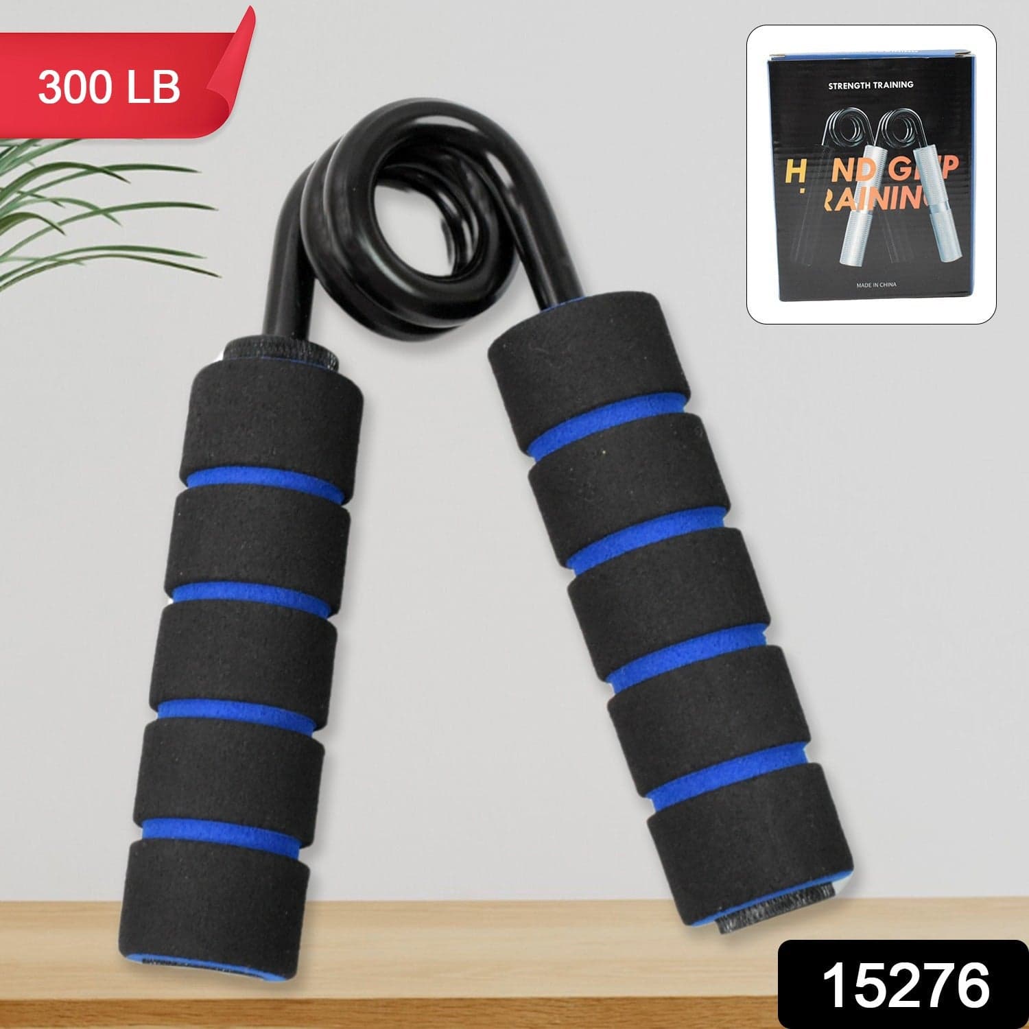 150KG CHALLENGE, Hand Exerciser, Hand Gripper / Finger Strengthener ( 1 Pc / 300LB ) thumbnail 2
