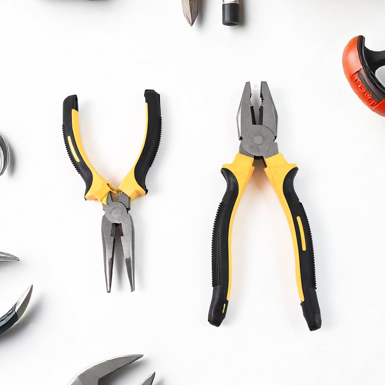 Long Flat Mouth Nose Pliers Kit thumbnail 3