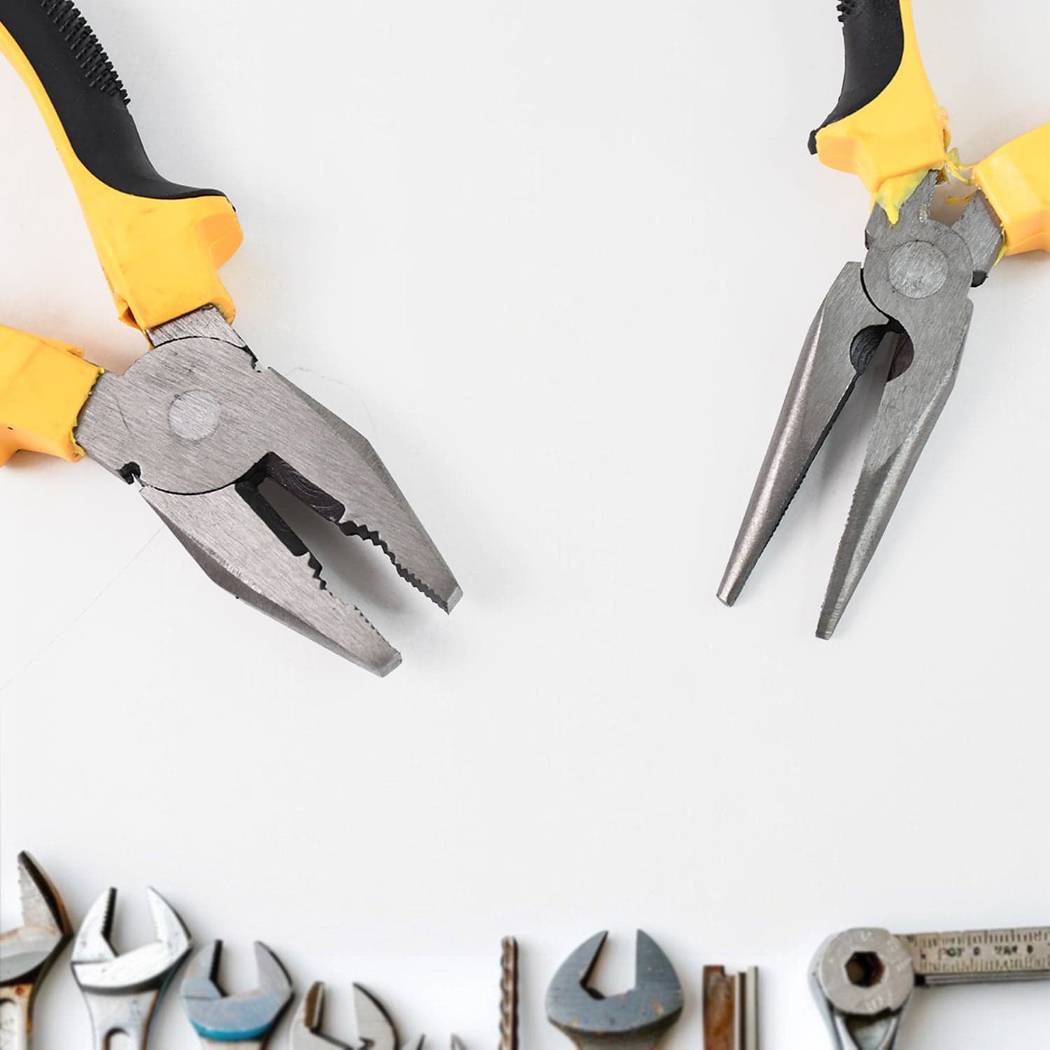 Long Flat Mouth Nose Pliers Kit thumbnail 5