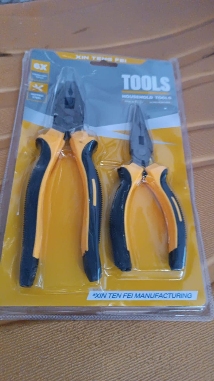 Long Flat Mouth Nose Pliers Kit thumbnail 6