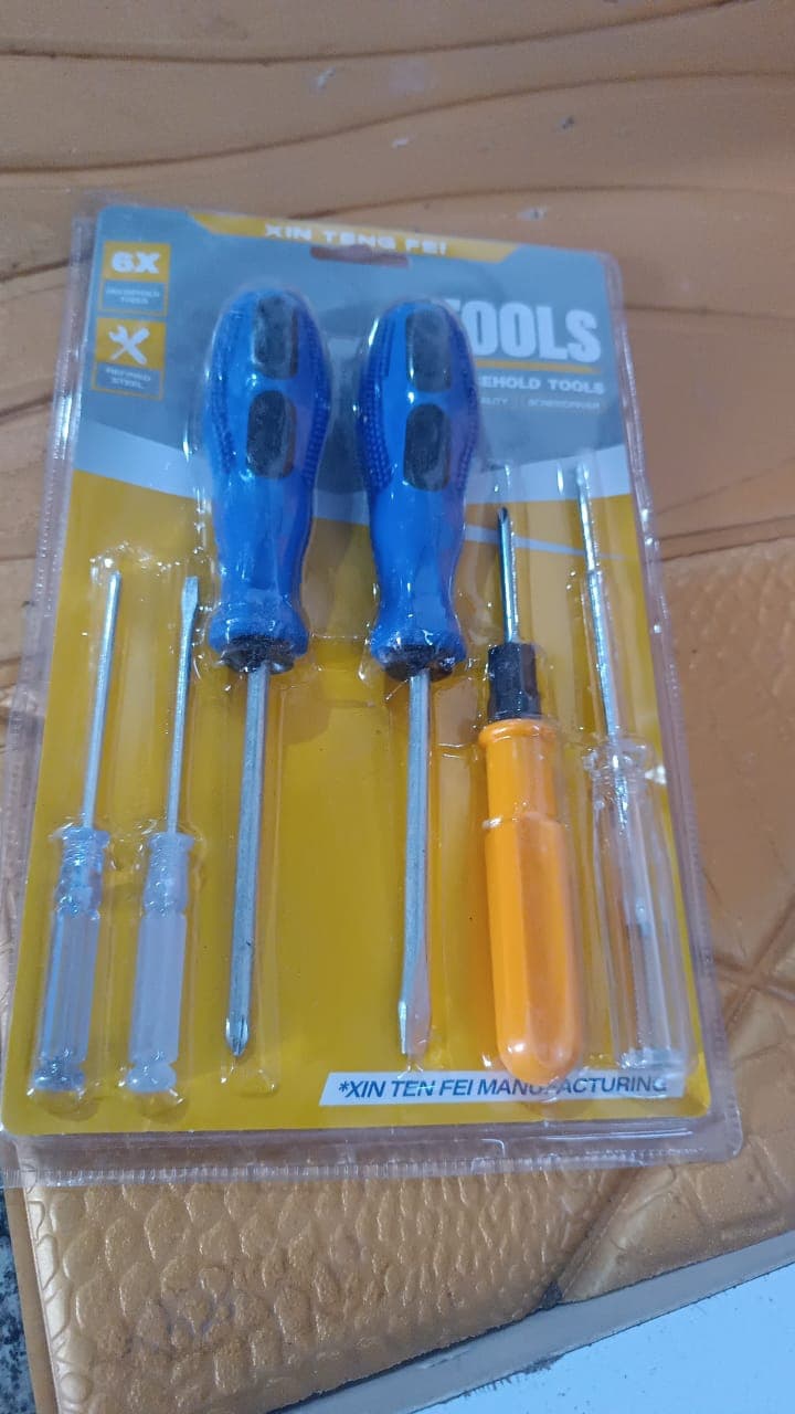 6-in-1 Multi Screwdriver Hand Tool Kit Set thumbnail 7