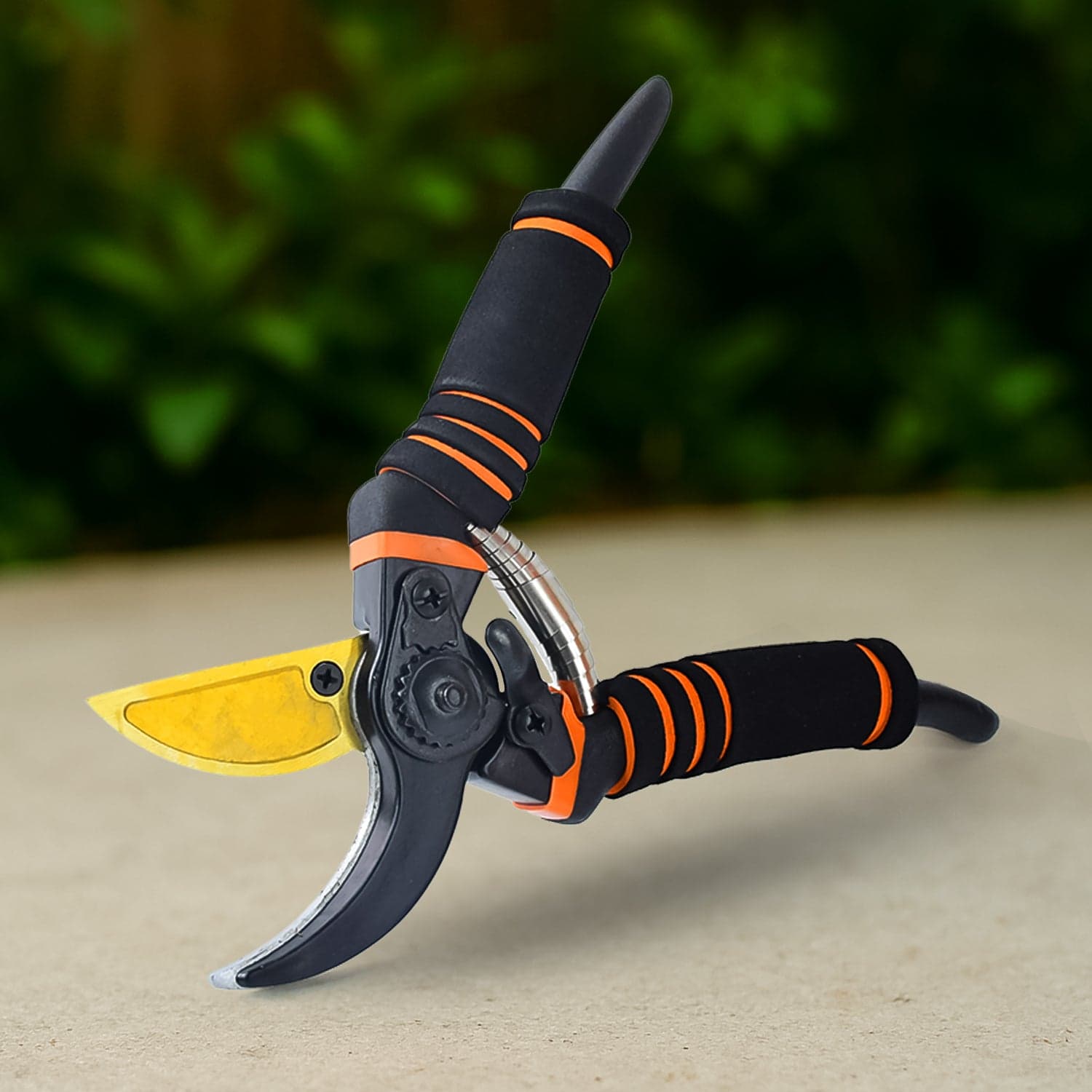 Heavy Duty Garden Pruning Shears the Sharp Stainless Steel Blades for Precise Cutting thumbnail 3