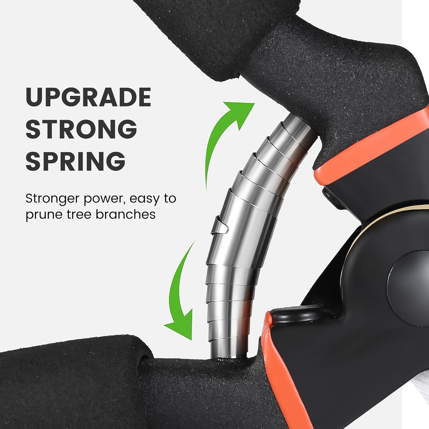 Heavy Duty Garden Pruning Shears the Sharp Stainless Steel Blades for Precise Cutting thumbnail 4