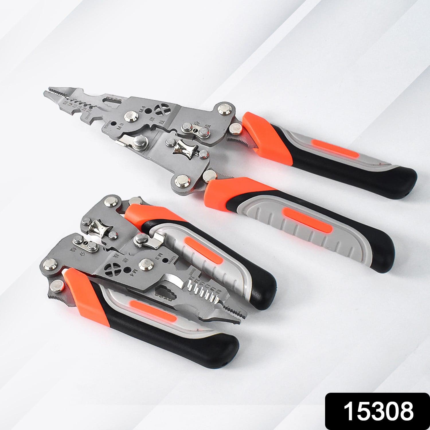 8 in 1 Wire Stripper Pliers, Soft Grip thumbnail 3