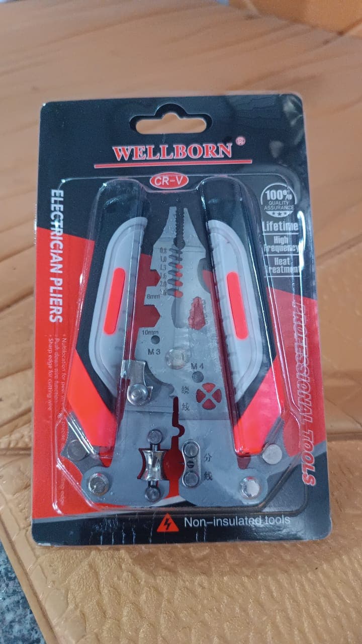 8 in 1 Wire Stripper Pliers, Soft Grip thumbnail 9