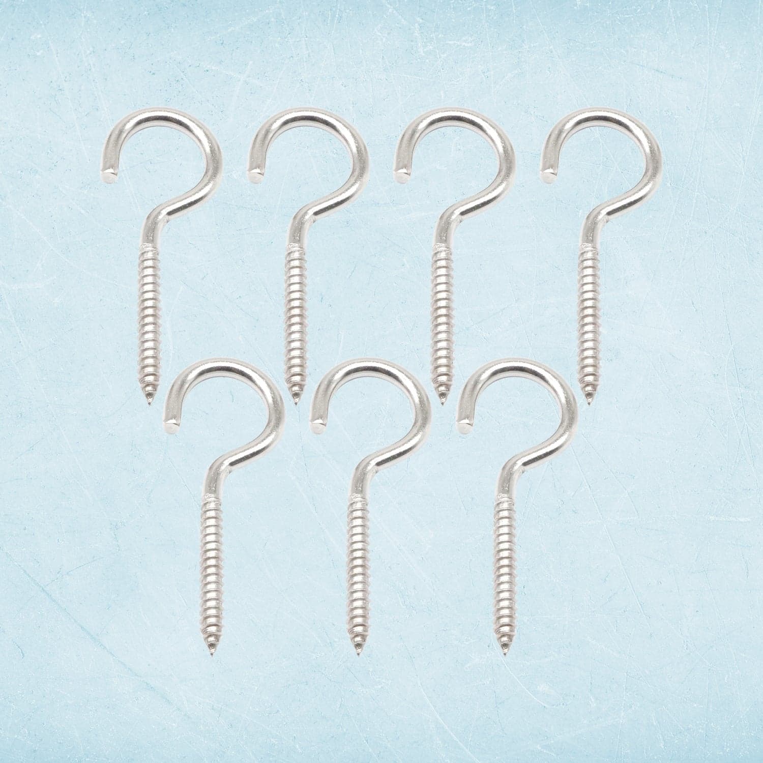 Eye Hooks Screw in Heavy Duty, Stainless Steel Eye Bolts Screw (7 Pc Set) thumbnail 3