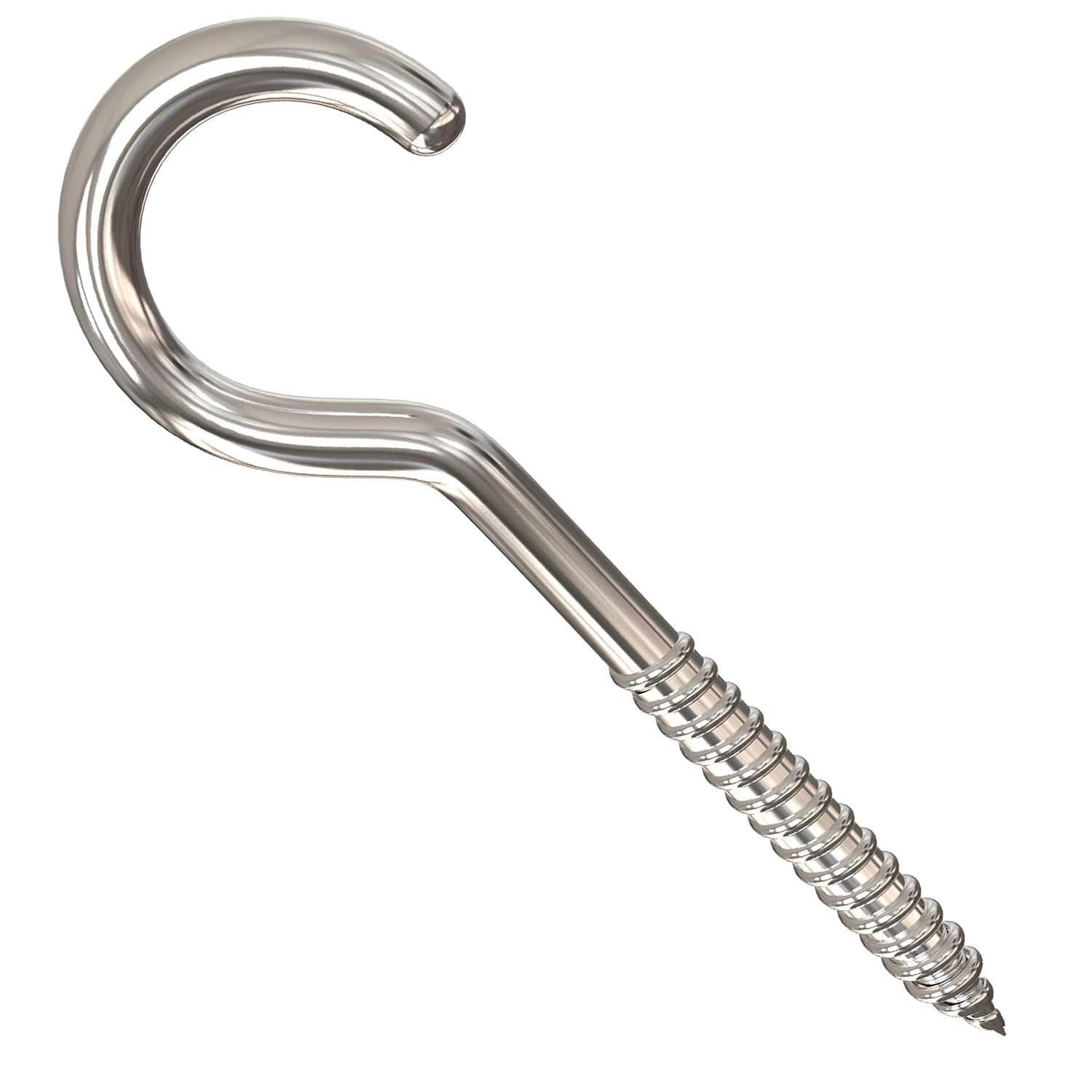 Eye Hooks Screw in Heavy Duty, Stainless Steel Eye Bolts Screw (7 Pc Set) thumbnail 5