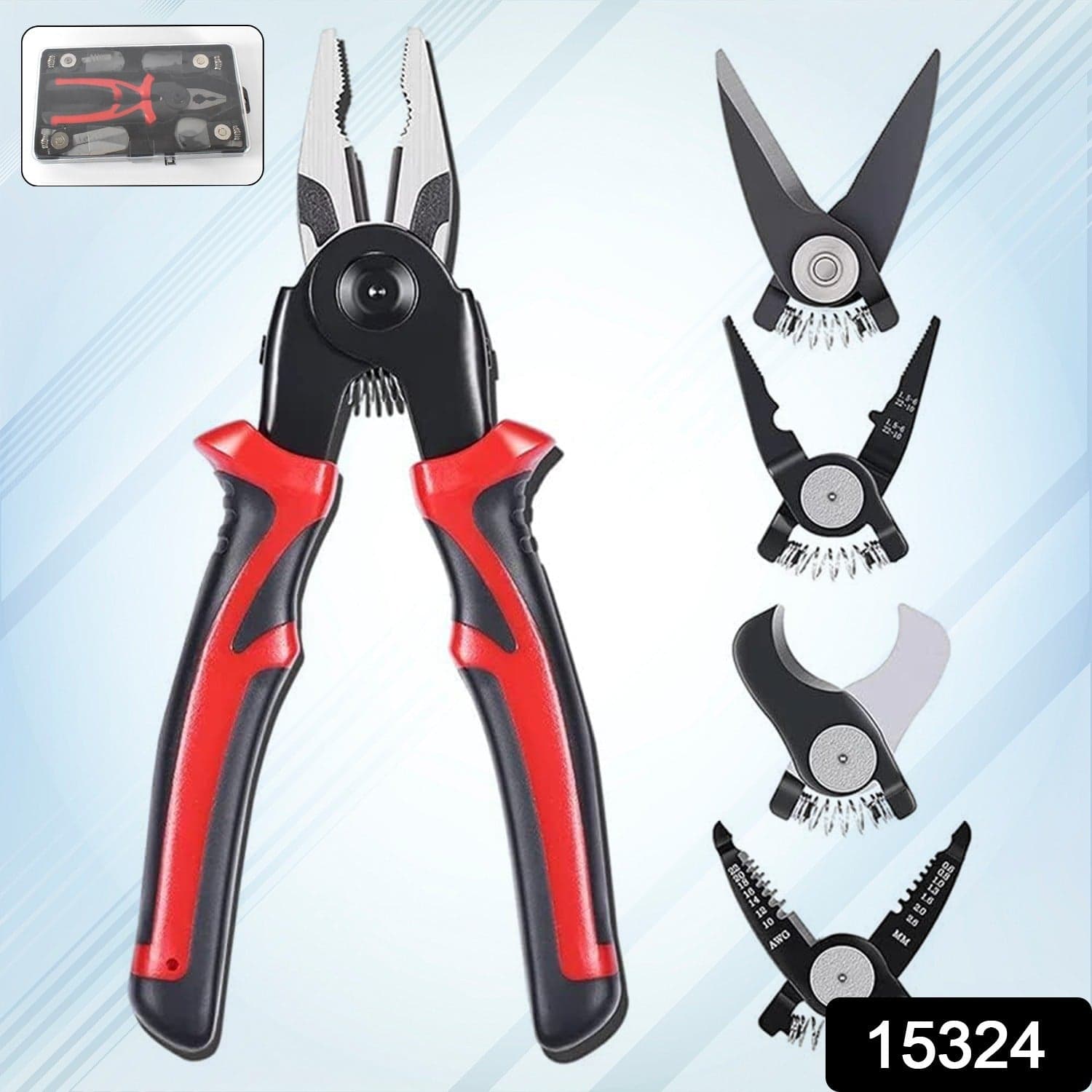 5 in 1 Wire Stripper Pliers Set thumbnail 4
