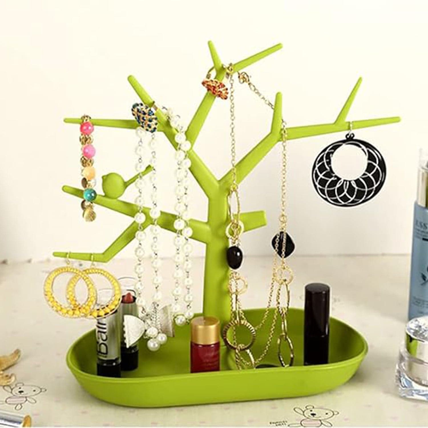 Jewellery Organizer Stand, Creative Little Bird Earrings Necklace Ring Pendant thumbnail 1