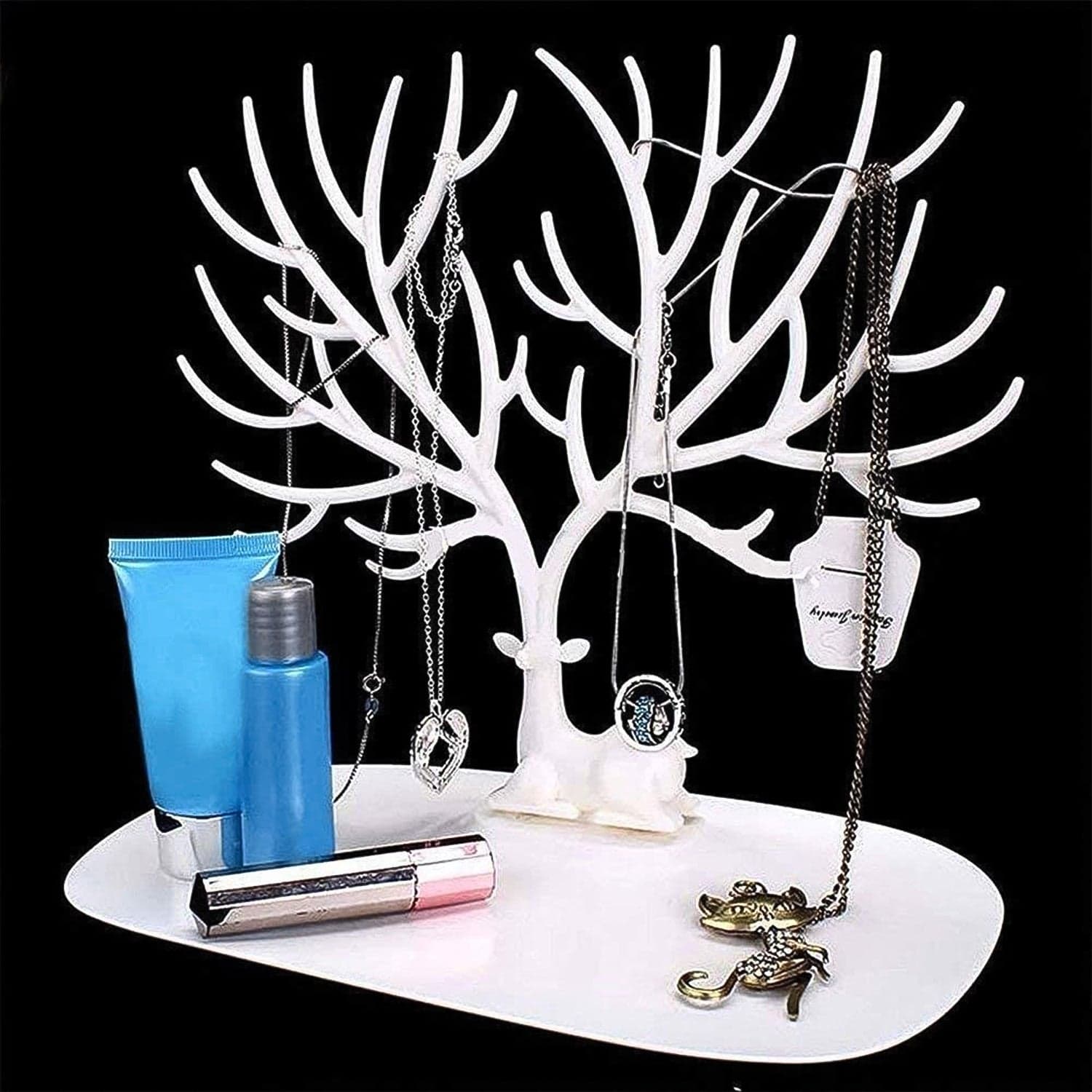 Deer Antlers Jewellery Holder Deer Tree Jewellery Tower Stand (1 Pc) thumbnail 4
