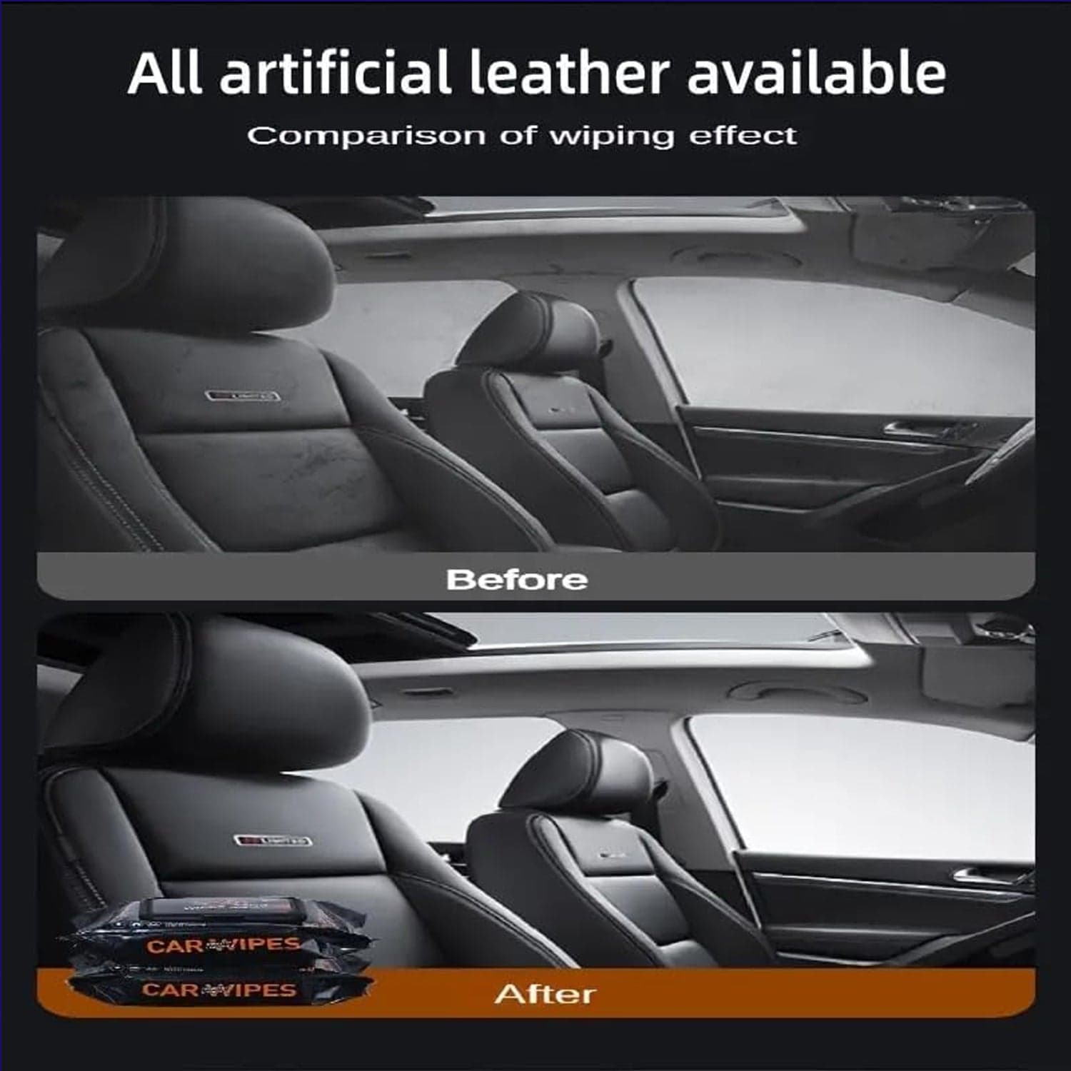 Car Dashboard Scratch Remover Tissue (80 Pcs Set) thumbnail 8