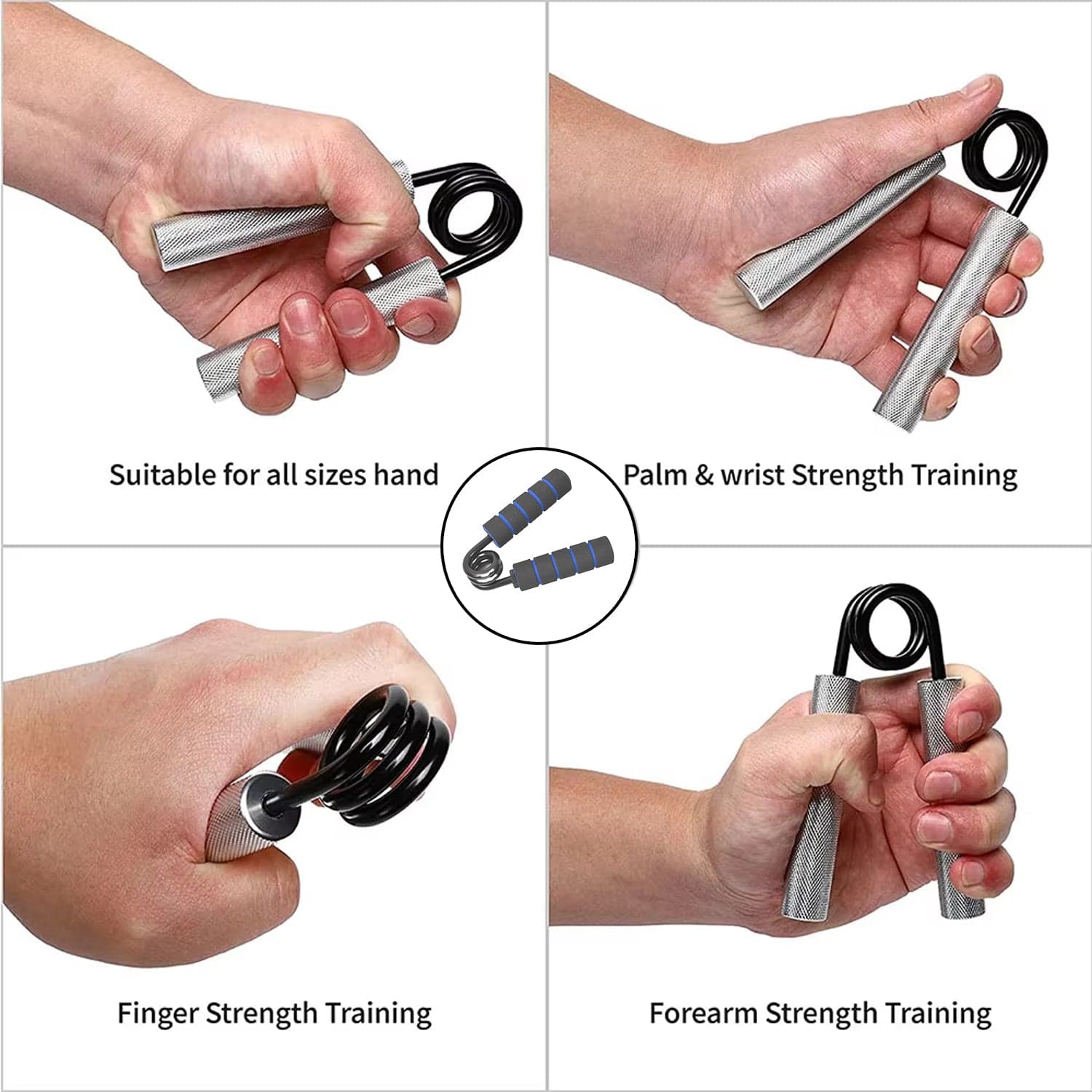Hand Exerciser, Hand Gripper / Finger Strengthener (1 Pc / 250LB) thumbnail 3