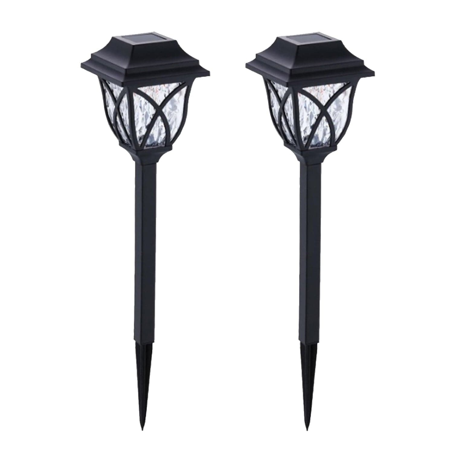 Solar Pathway Lights Outdoor Garden Lights (2 Pcs Set) thumbnail 4