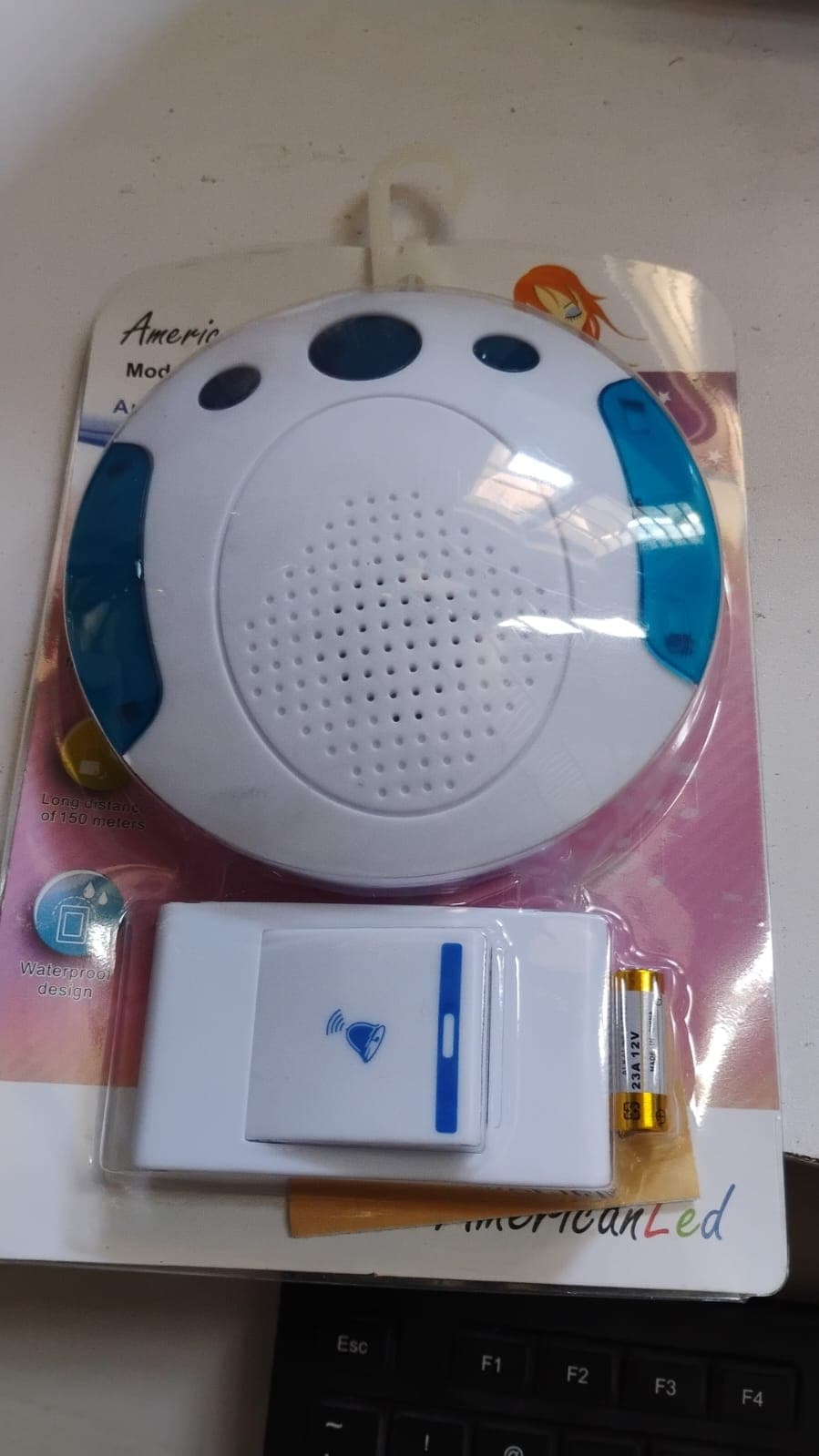 Wireless Digital Remote Door Bell (1 Pc / Battery Not Included) thumbnail 8