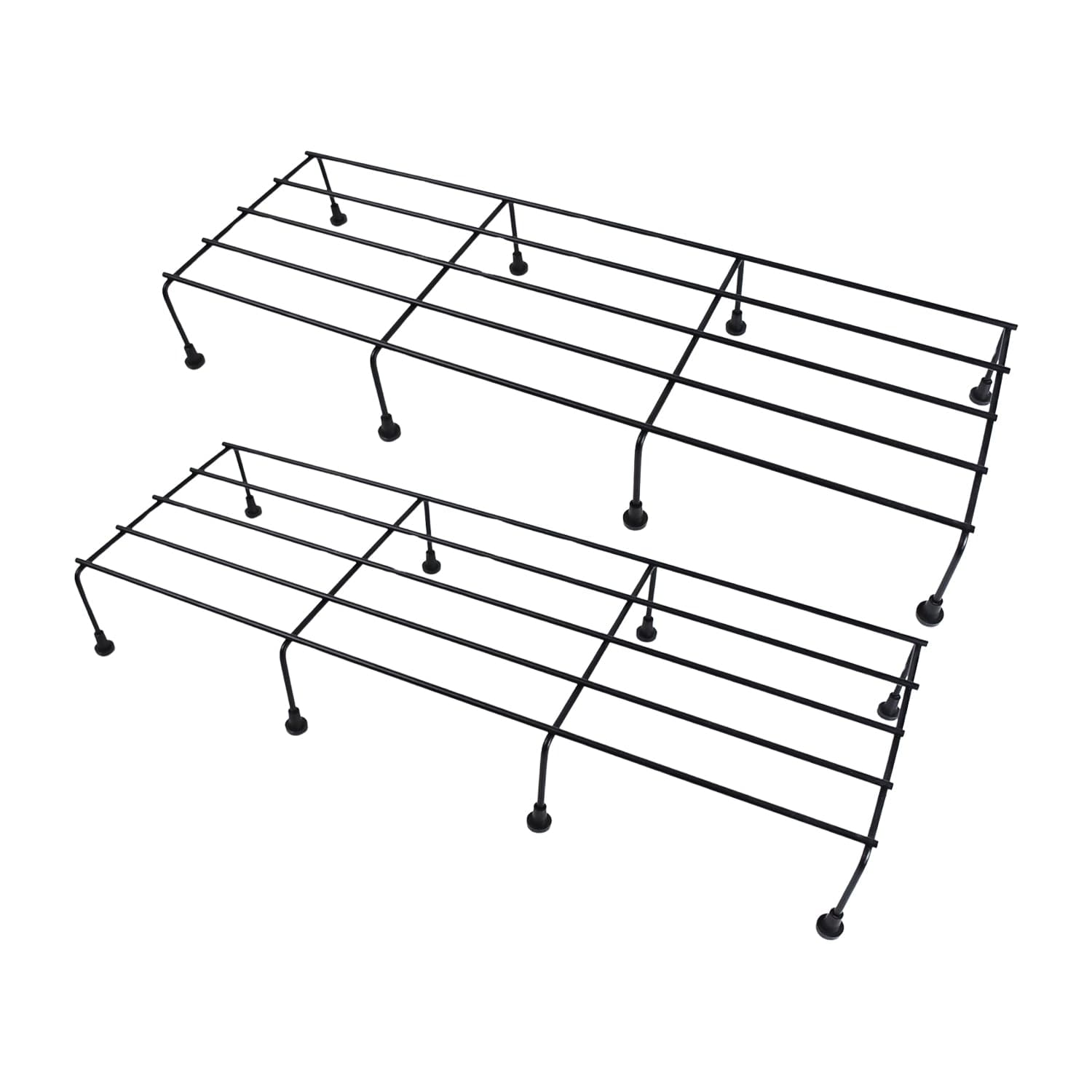 Metal Rectangle Flower plant stand for balcony (60—20 Cm / 2 Pc Set) thumbnail 5