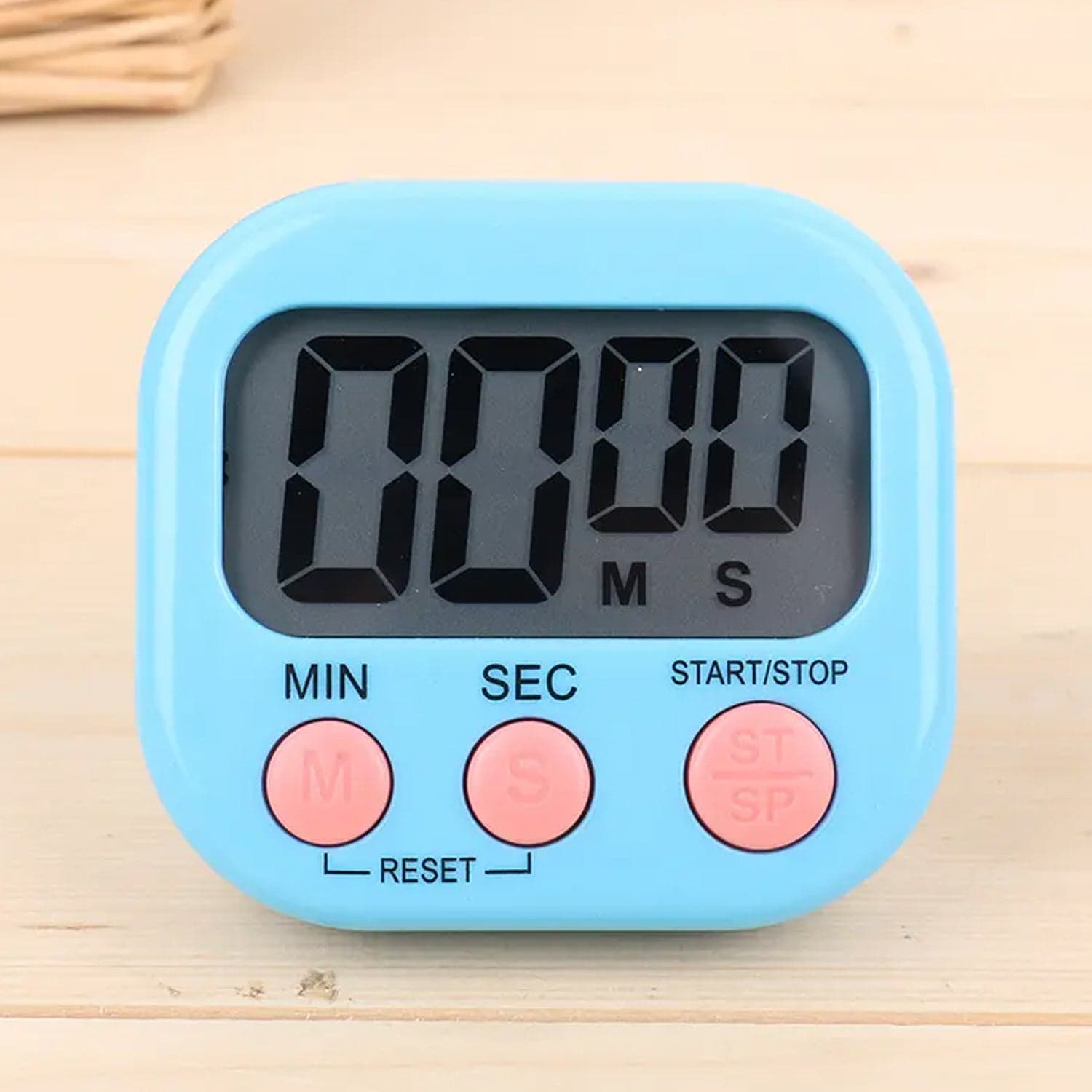 Digital Kitchen Timer Clear Big Digits 0-99 Min for Cooking Office Clock thumbnail 3