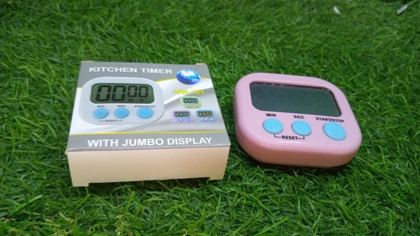 Digital Kitchen Timer Clear Big Digits 0-99 Min for Cooking Office Clock thumbnail 8