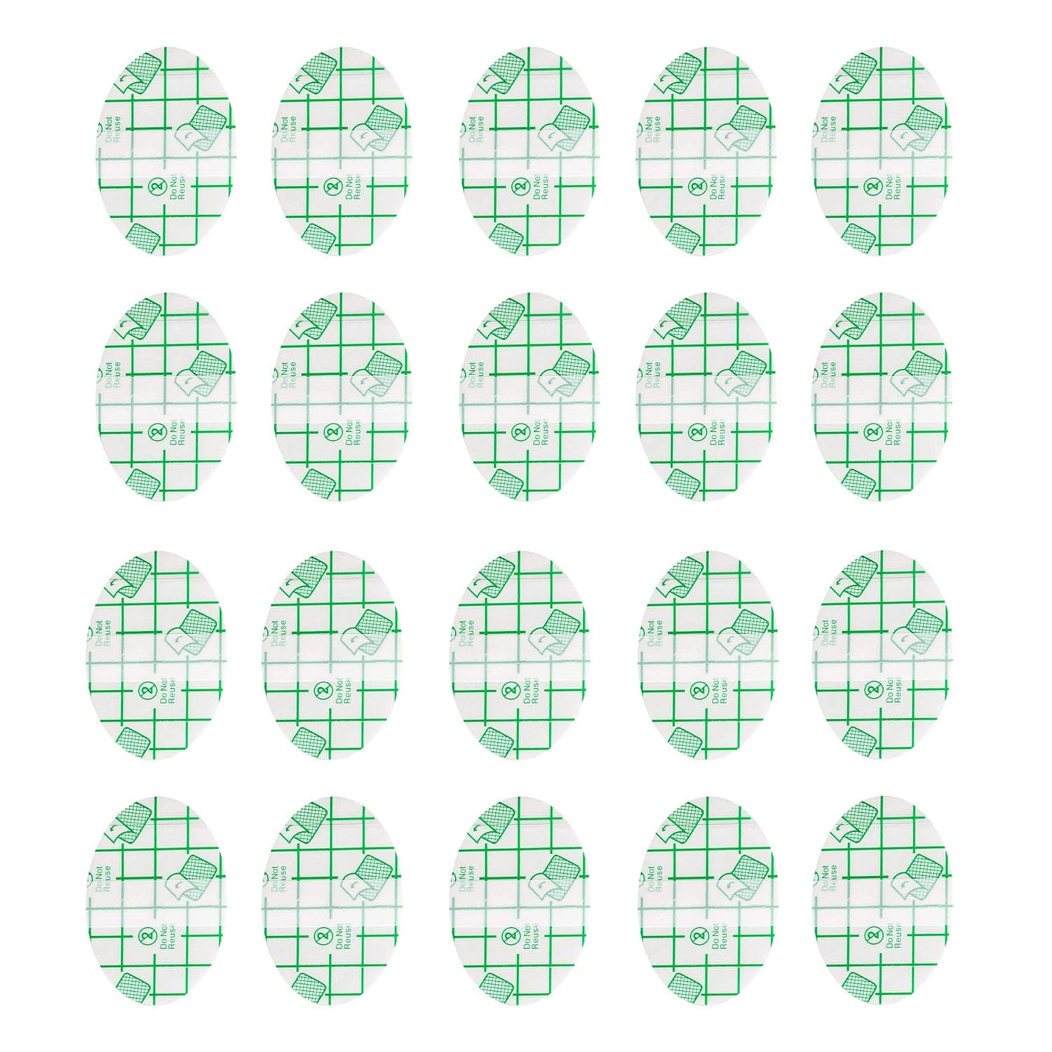 Baby Waterproof Ear Stickers, Heel Invisible Foot Sticker (20 Pcs Set Approx) thumbnail 1