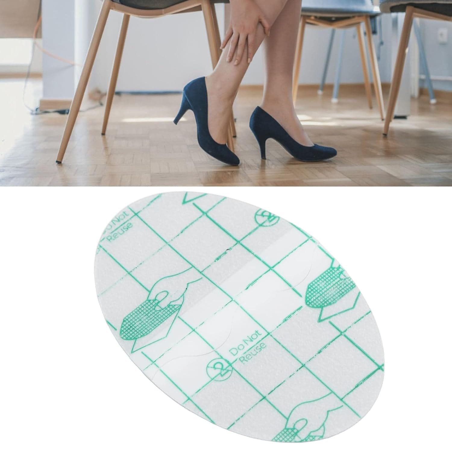 Baby Waterproof Ear Stickers, Heel Invisible Foot Sticker (20 Pcs Set Approx) thumbnail 4