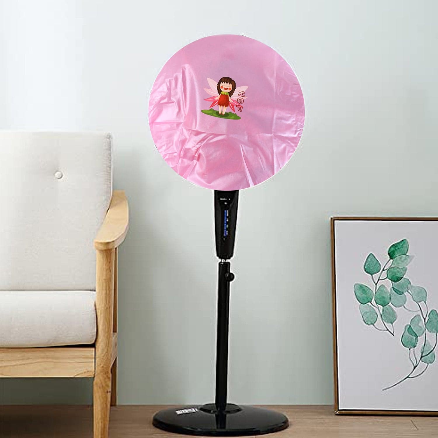 Dust-Proof Round Elastic Protective Case, Fan Cover (1 Pc) thumbnail 5