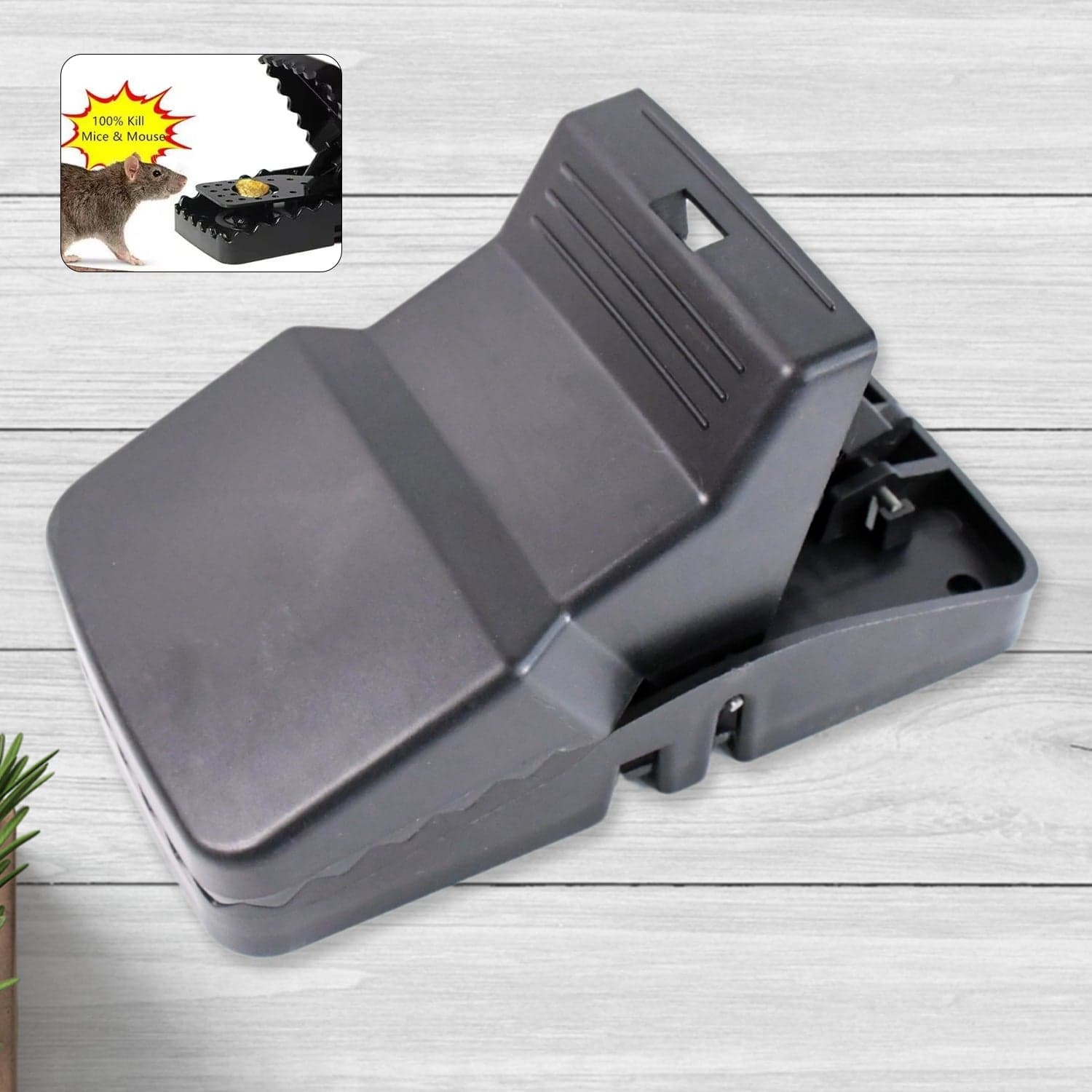 Big Mouse trap with extremely highly sensitive trigger mechanism (1 Pc) thumbnail 3