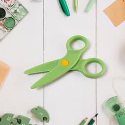 Plastic Safety Scissor, Pre-school Training Scissors (1 Pc)