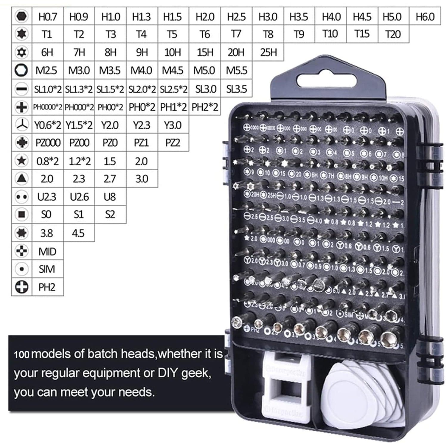 Precision Screwdriver Set 115 In 1 thumbnail 6