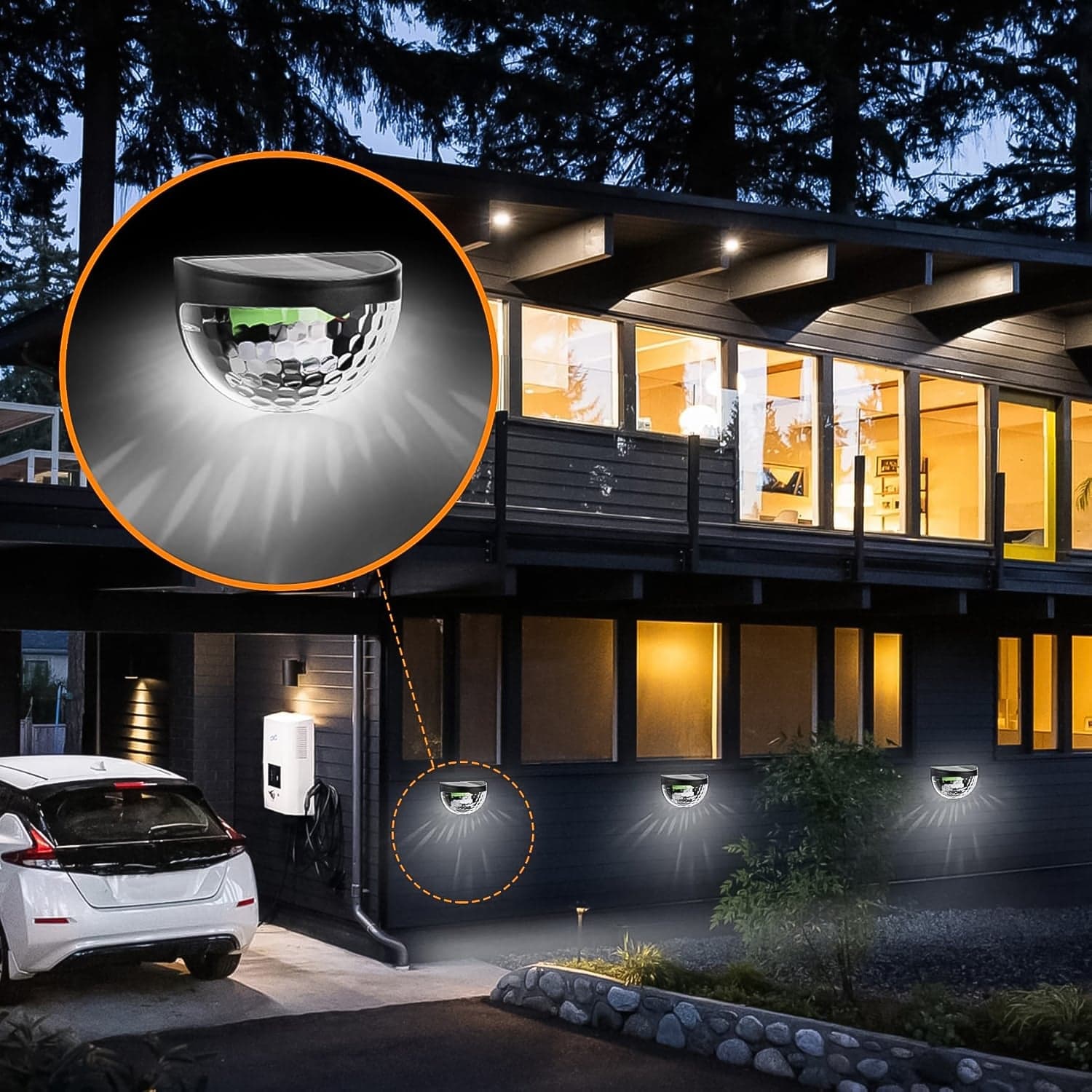 Led Solar Fence Light thumbnail 6