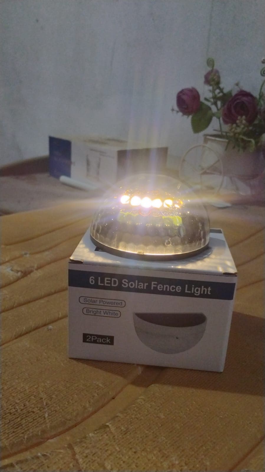 Led Solar Fence Light thumbnail 7