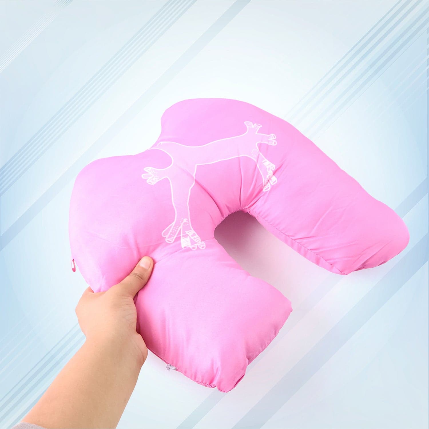 U Shape Neck Travel Pillow 1 Pc thumbnail 3