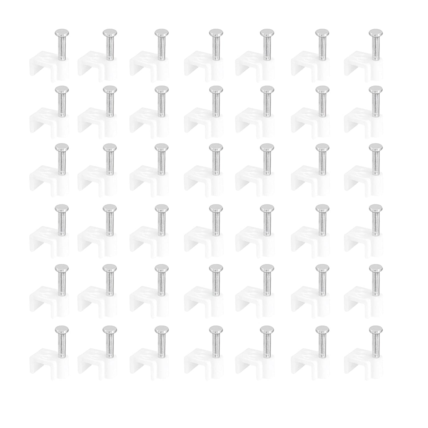Nail Cable Clips For Wire Management 10Mm 50 Pc thumbnail 4