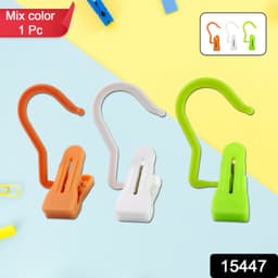 Multipurpose Hanging Hook Clip 1 Pc Mix Color