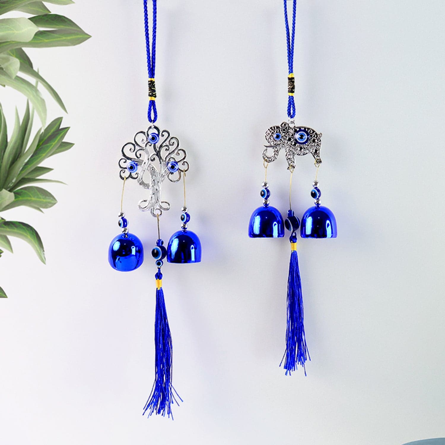 Metal Evil Eye Wind Chime Bells (Mix Design / 1 Pc) thumbnail 4