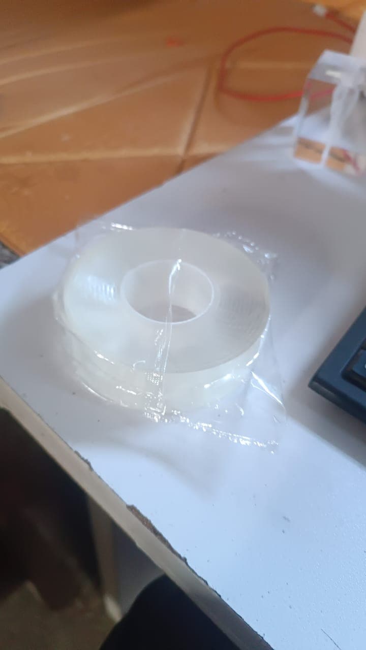 Sticky Double Sided Tape Washable Adhesive Tape Reusable (8.5—3 Cm / 1 Pc) thumbnail 8