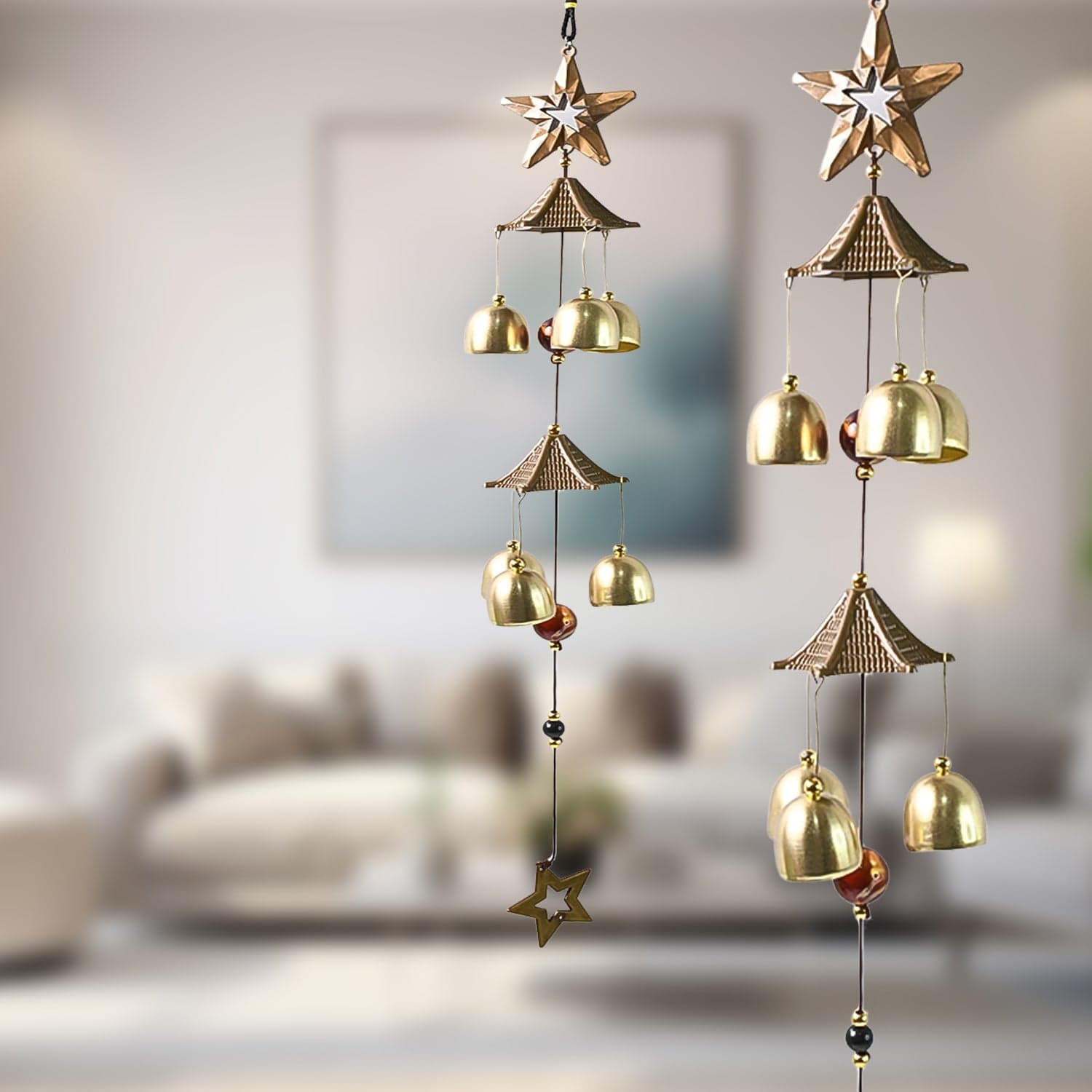 Home Decor Wind Chimes Outdoor Hanging (1 Pc) thumbnail 3