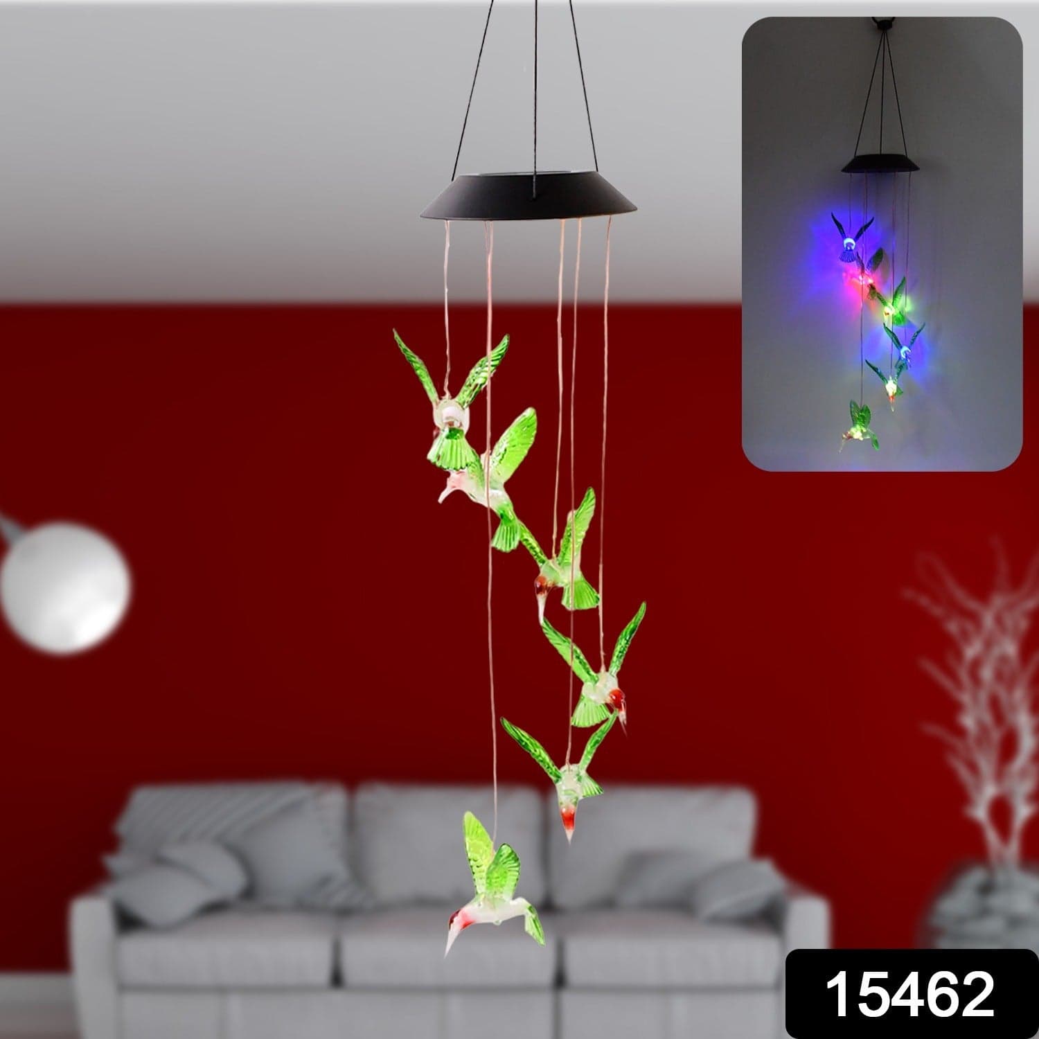 Hummingbird Solar Gifts, Gifts for Women, Gifts for Mom thumbnail 2