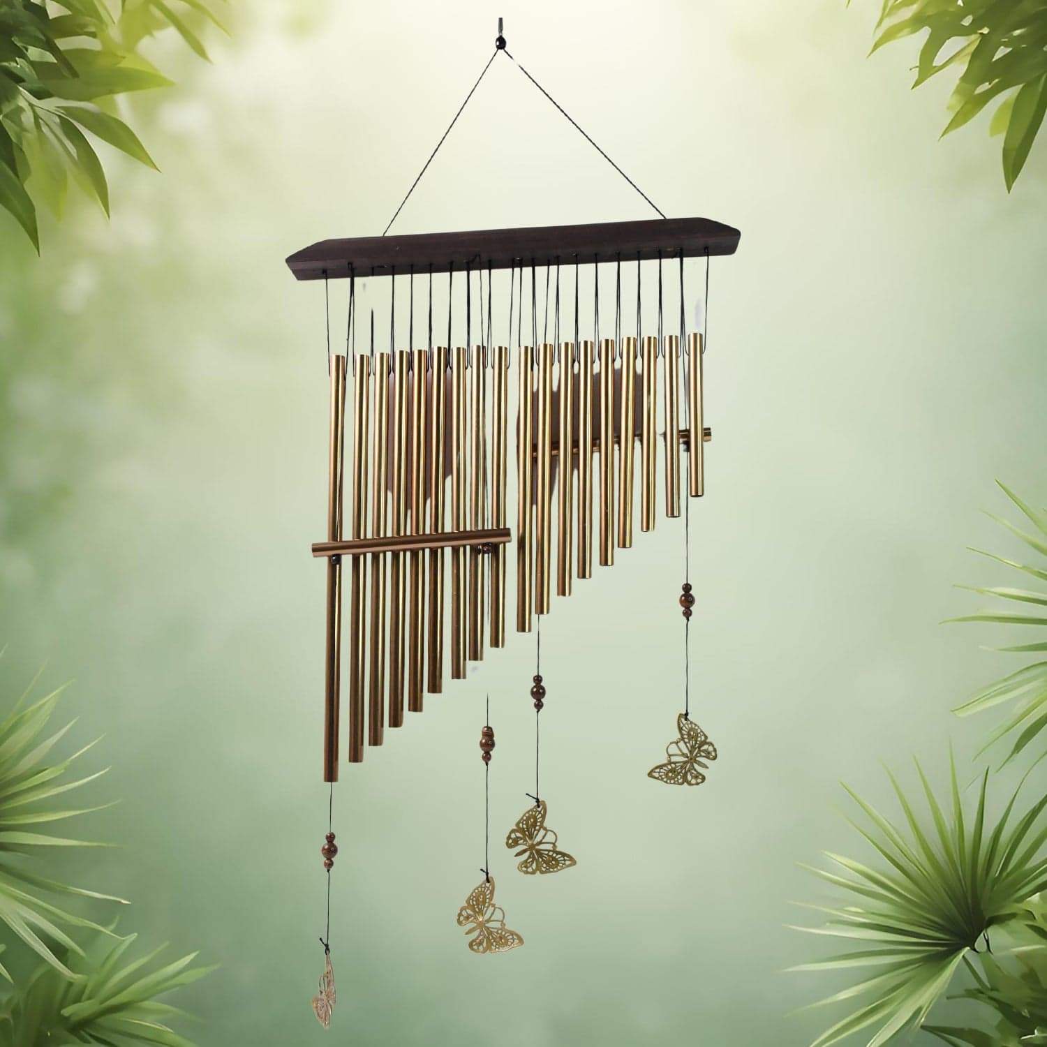 Mix Design Wind Chimes Outdoor Hanging Dragonfly Wind Chime for Outside (1 Pc) thumbnail 3