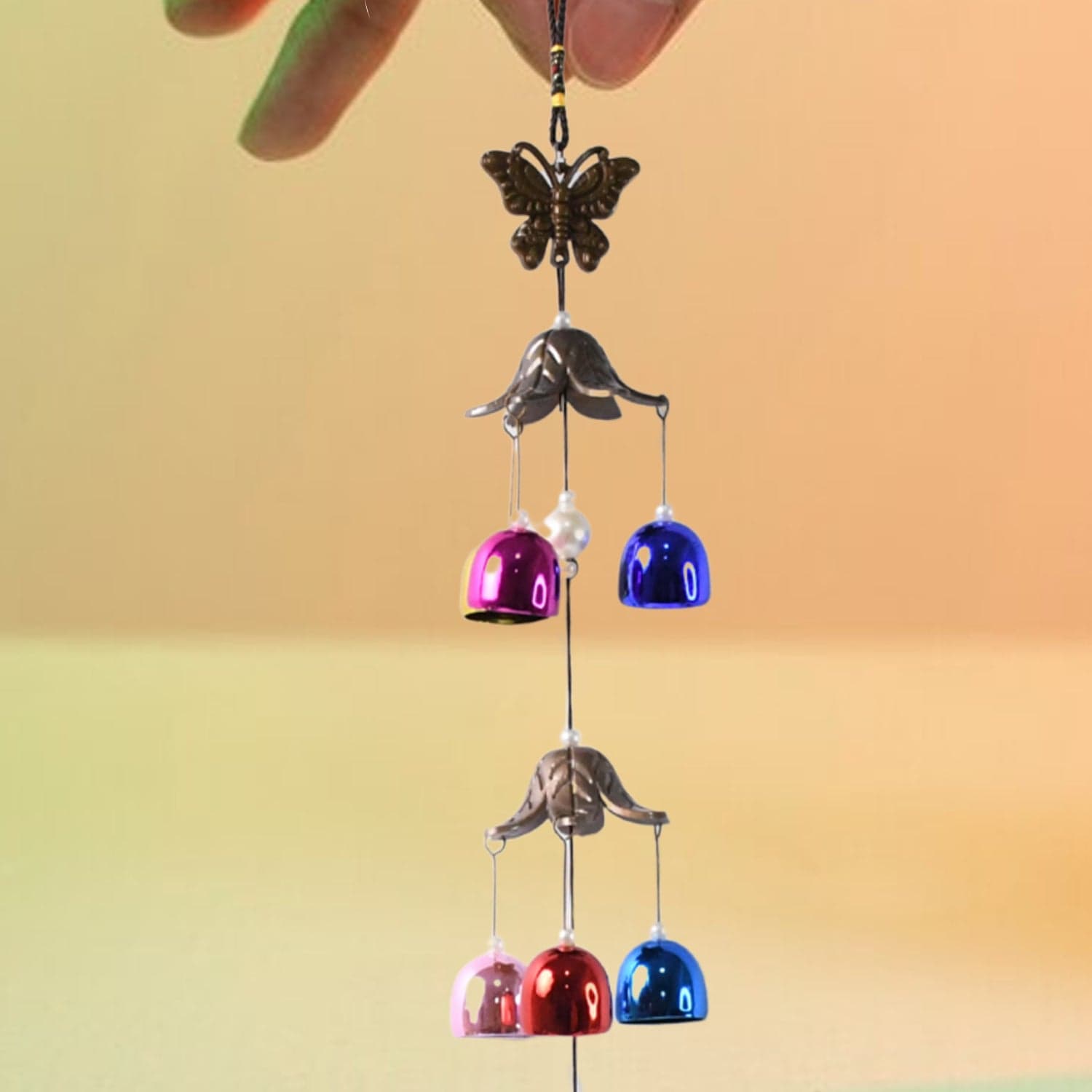 Decorative Wind Chimes Outdoor Hanging Dragonfly Wind Chime (1 Pc) thumbnail 3