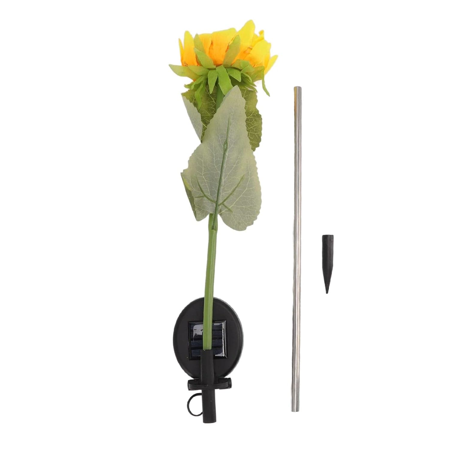 Sunflower Solar LED Lights, Warm White Garden Light (1 Pc) thumbnail 8