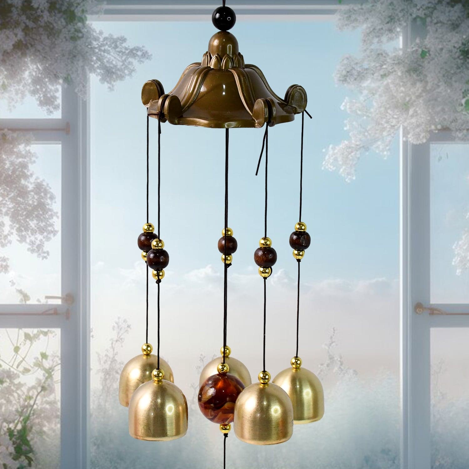 Decorative Wind Bell Chimes Outdoor Hanging (1 Pc) thumbnail 4