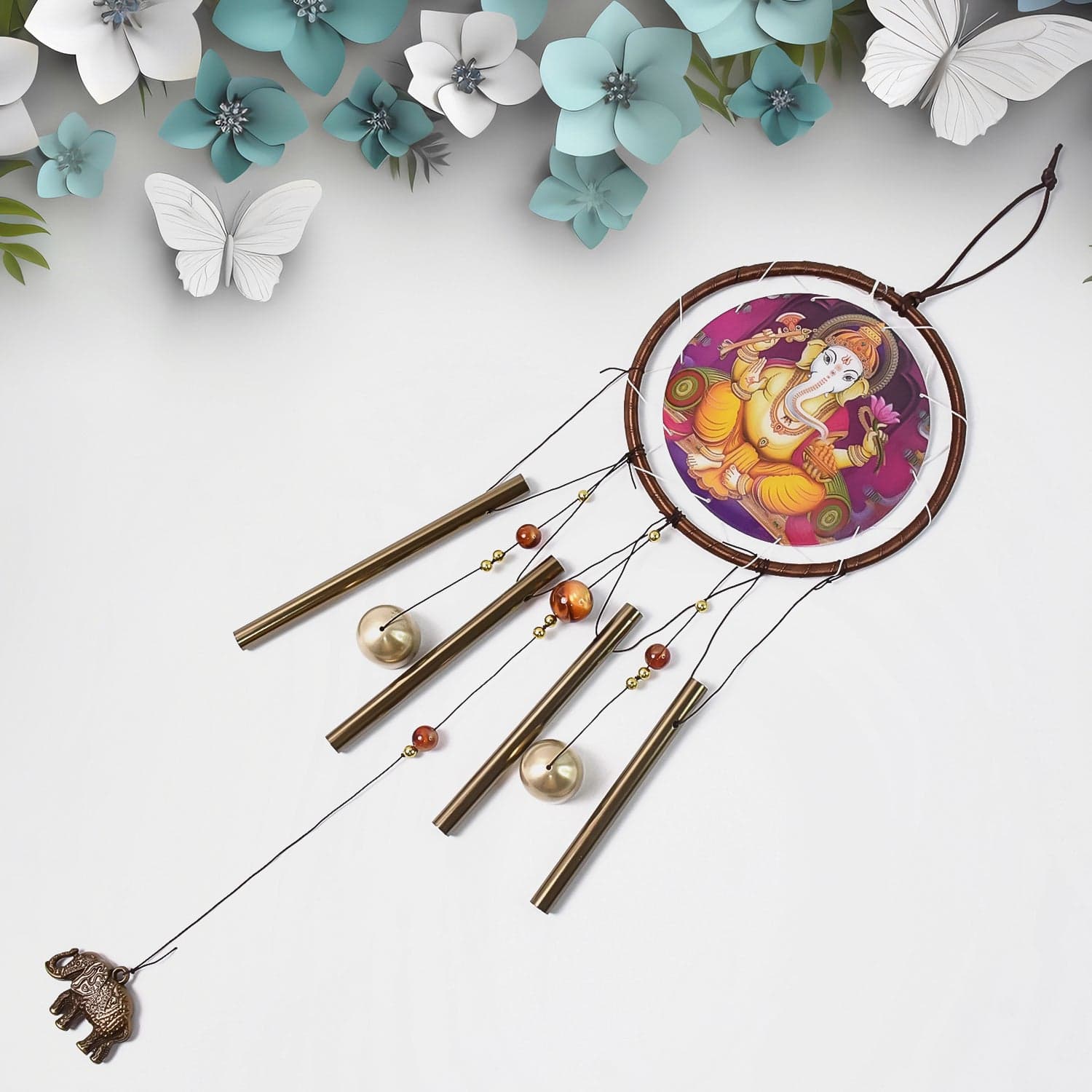 Lord Ganesh Wind Chimes Outdoor Hanging Wind Chime (1 Pc) thumbnail 4