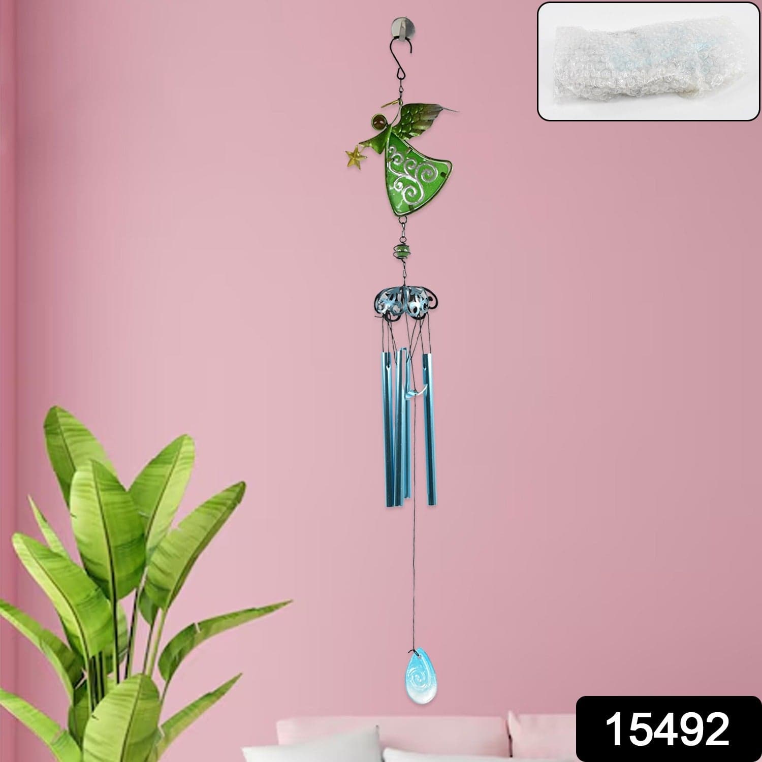 Decoration Wind Chimes Outdoor Hanging Dragonfly Wind Chime (1 Pc) thumbnail 2