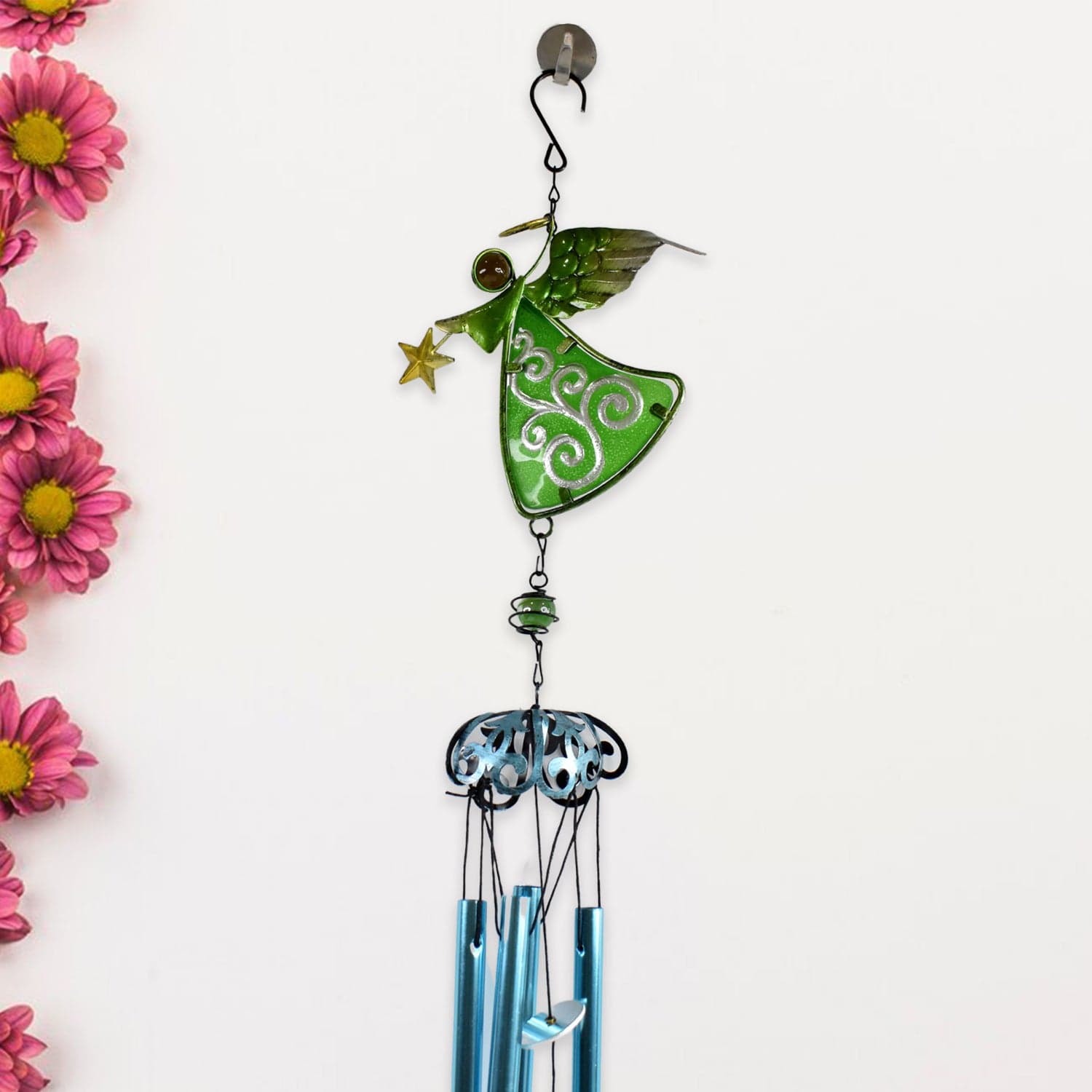 Decoration Wind Chimes Outdoor Hanging Dragonfly Wind Chime (1 Pc) thumbnail 6