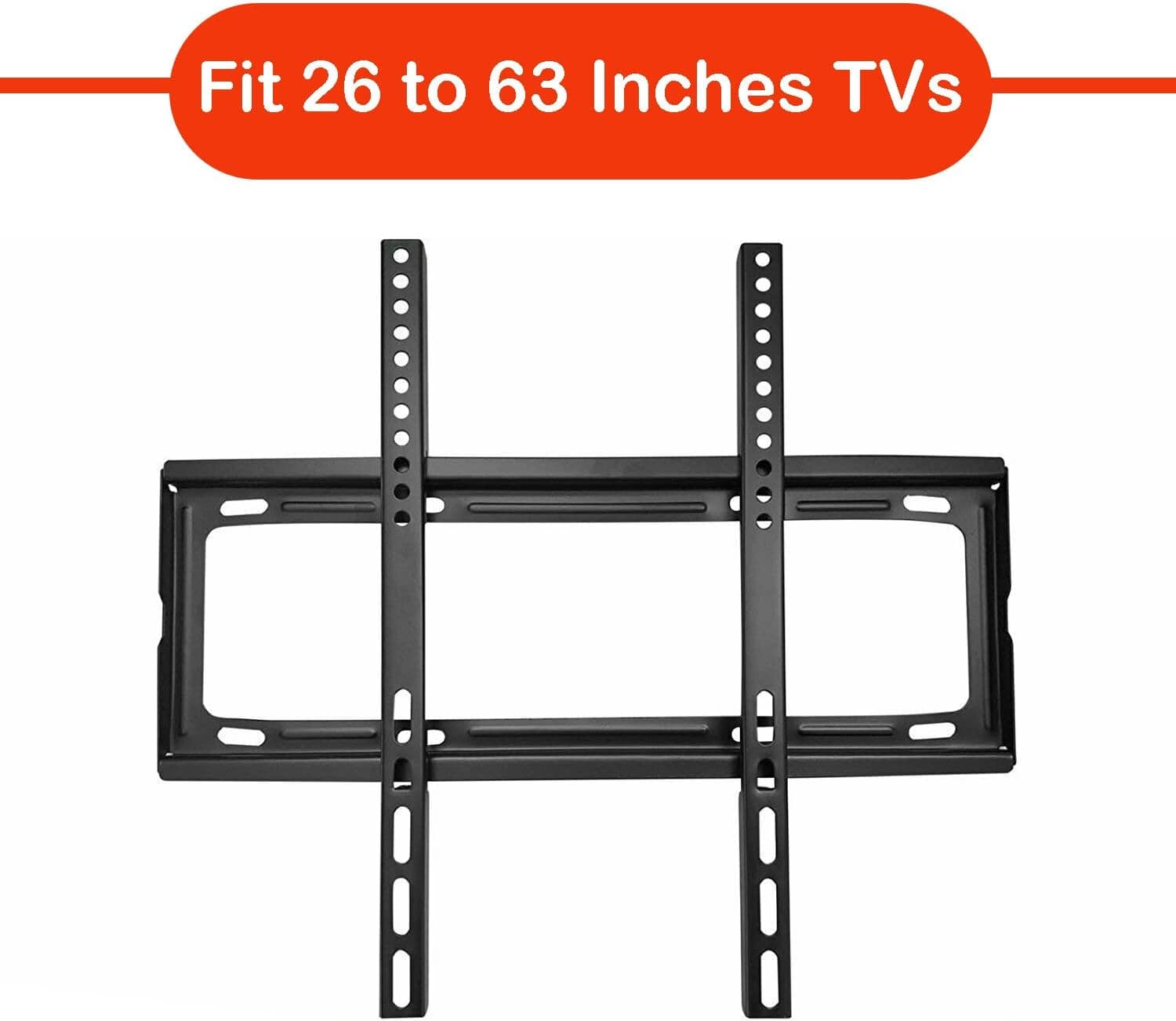 Tv Wall Bracket Mount Slim Monitor Stand For 26 X 63 thumbnail 5
