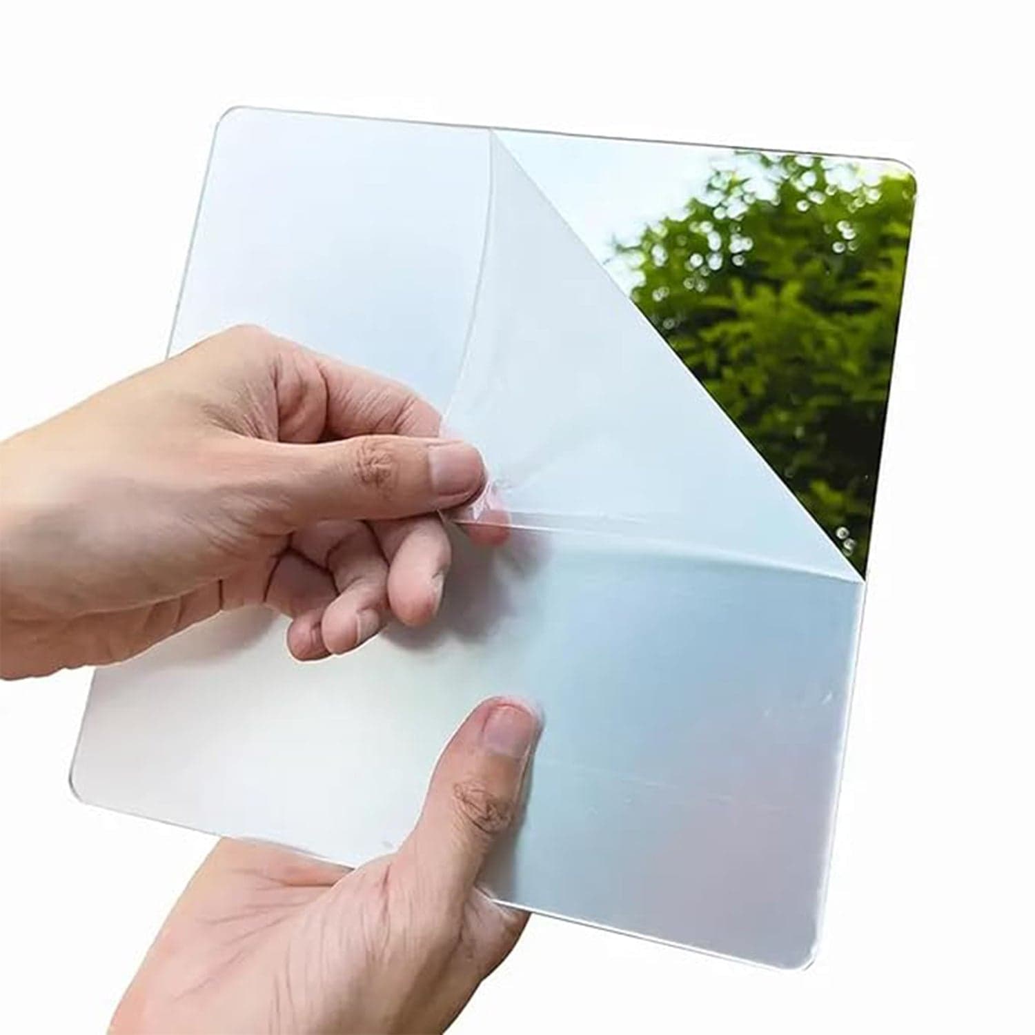 Flexible Acrylic Mirror Set 30X30 Cm 10 Pc thumbnail 2