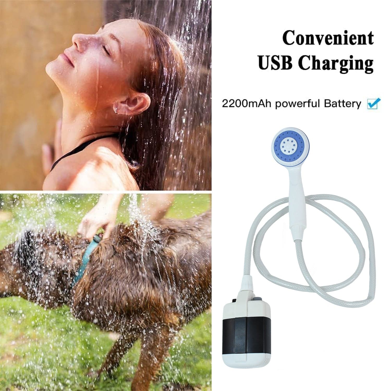 Portable Outdoor Shower Kit 1 Set thumbnail 2
