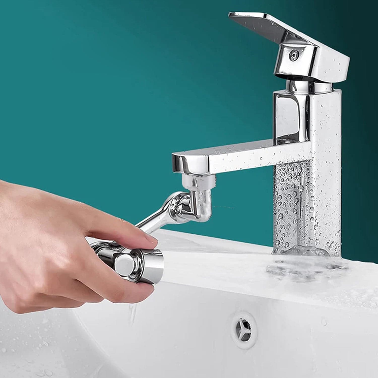 Universal Faucet Extension Splash Proof Nozzle 1 Pc thumbnail 3