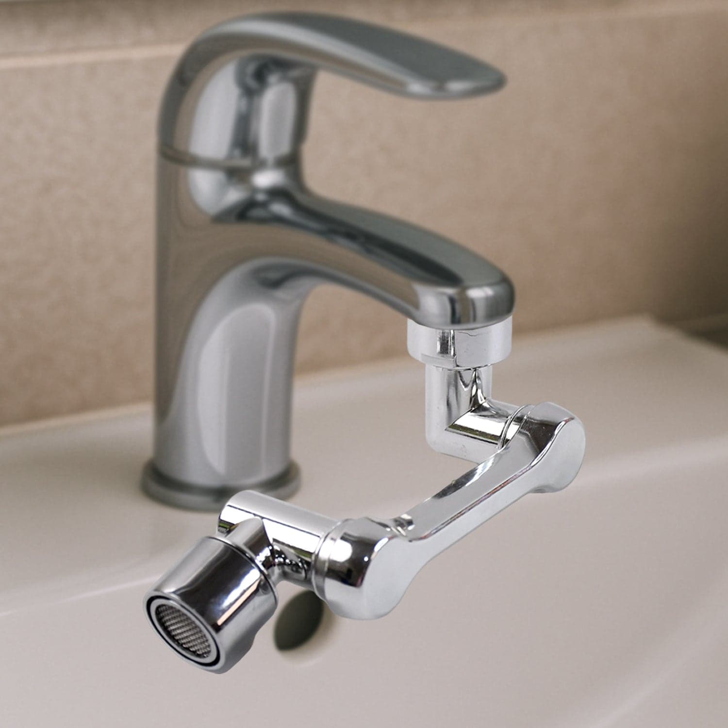 Universal Faucet Extension Splash Proof Nozzle 1 Pc thumbnail 4
