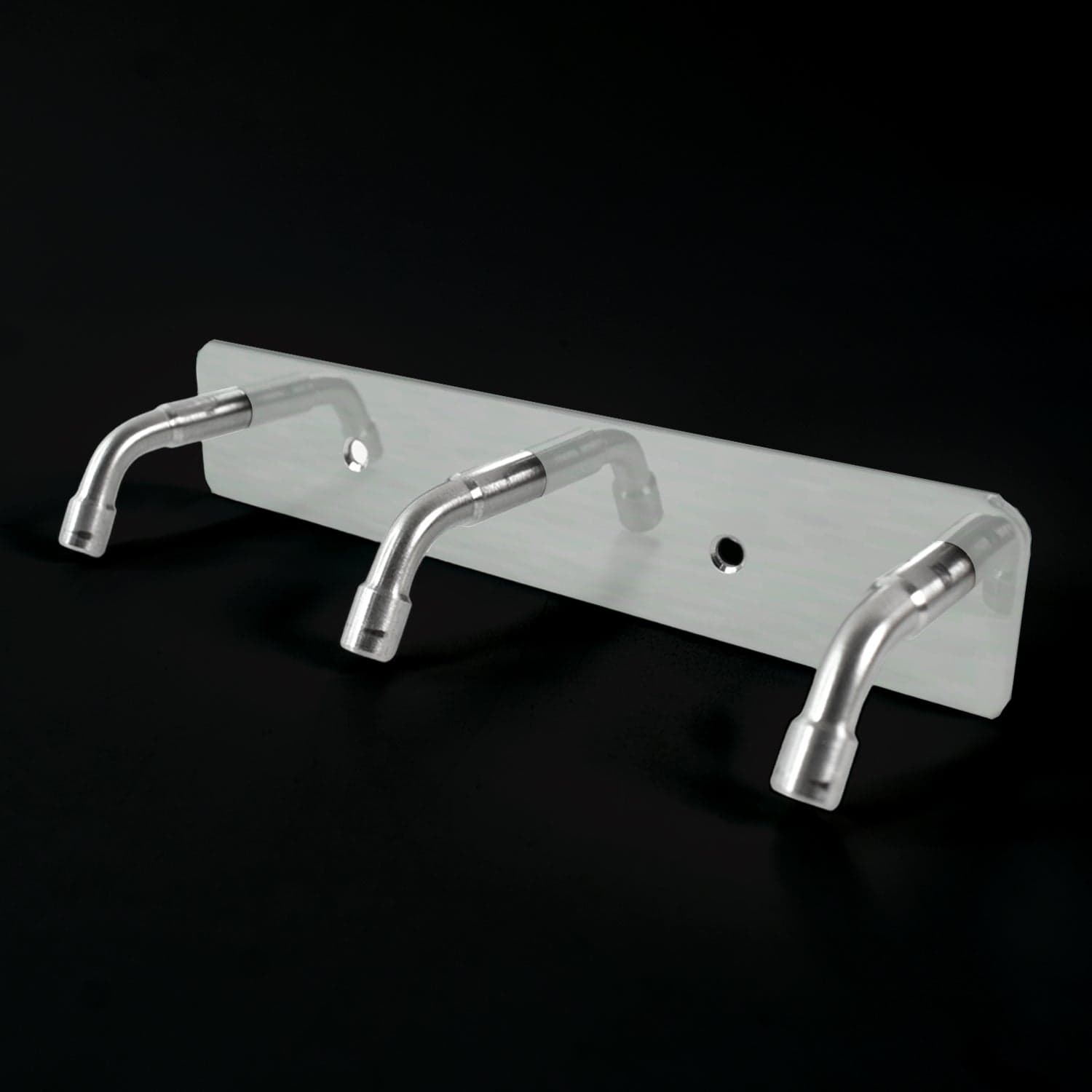 Ss Wall Mounted 3Hook Rack 1Pc thumbnail 2
