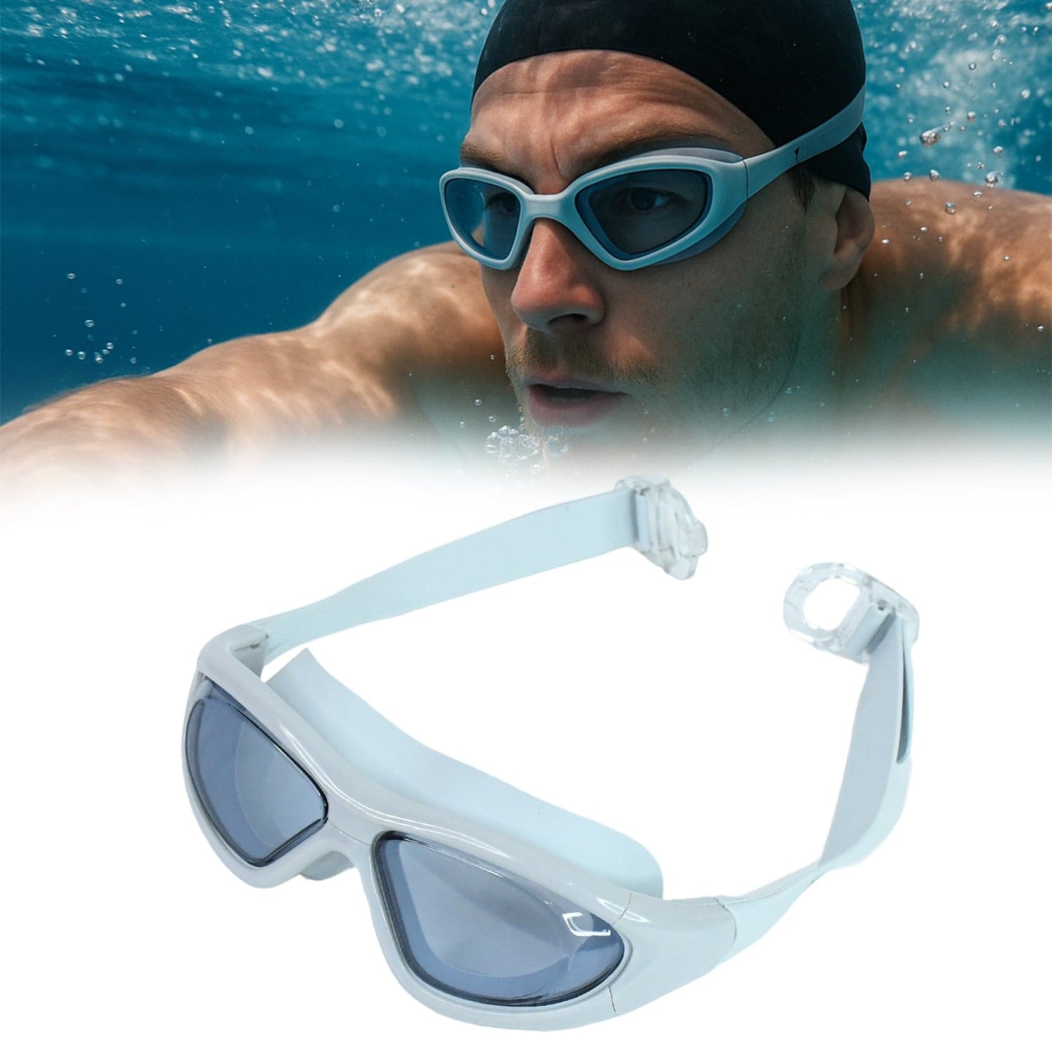 Knx Wide Vision Swimming Goggles thumbnail 6